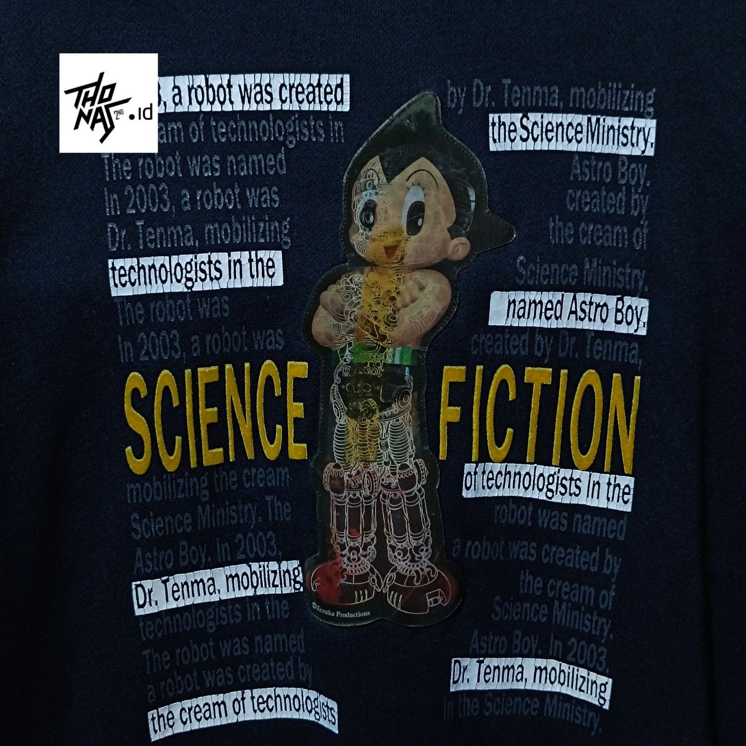 Anime Vintage Astro Boy 3D Sweater Size US M / EU 48-50 / 2 - 2 Thumbnail
