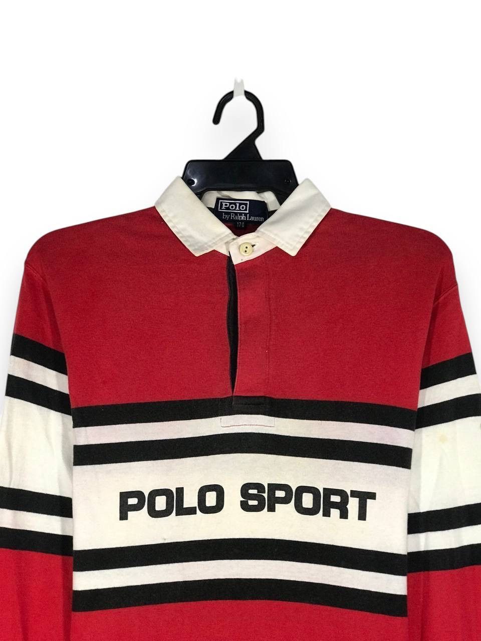 Polo Ralph Lauren vintage polo sport rugby polo rugby Size US M / EU 48-50 / 2 - 2 Thumbnail