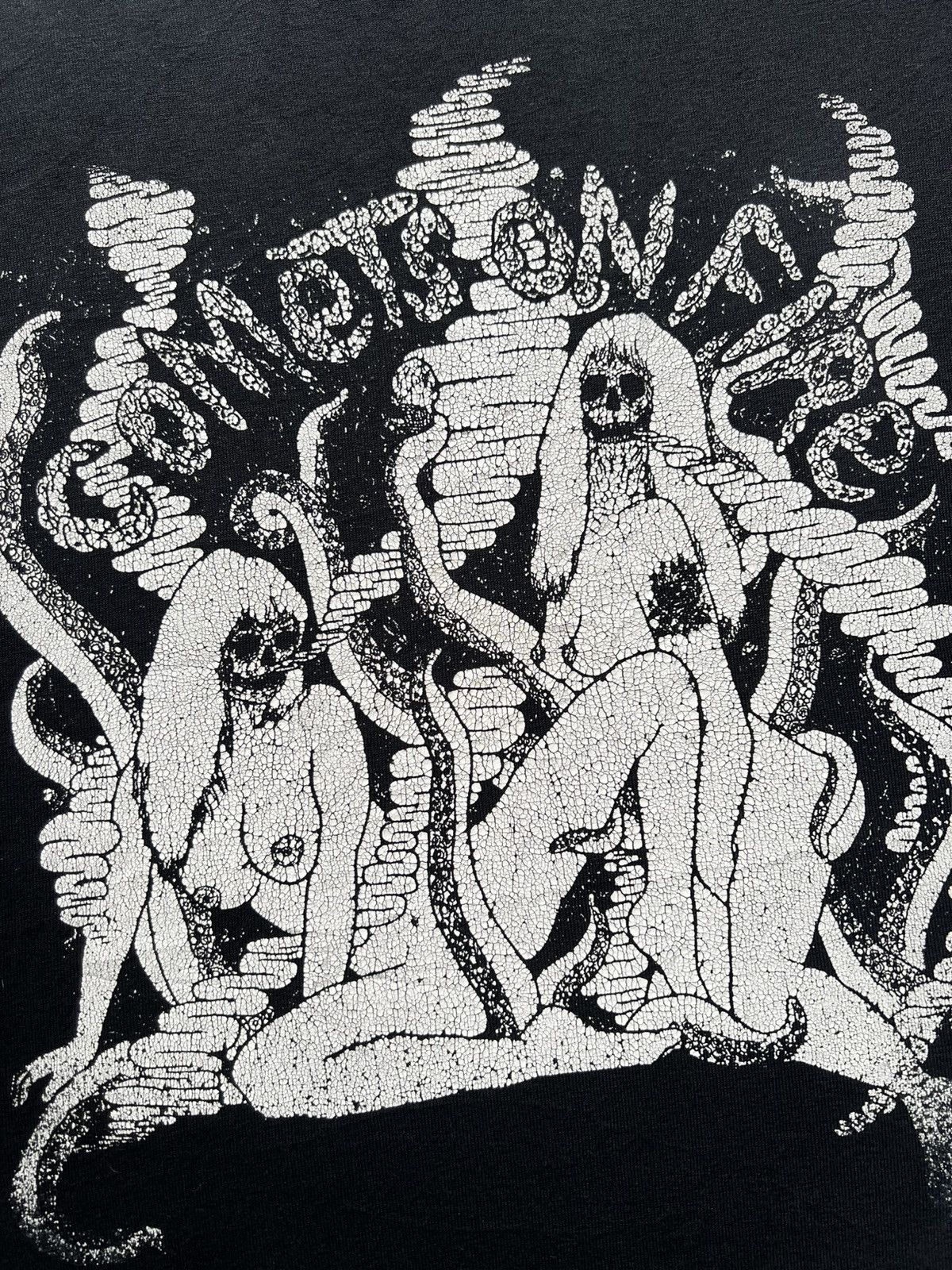Vintage 2004 Comets On Fire Band Tee Shirt Tour Noise Rock Nirvana Size US L / EU 52-54 / 3 - 4 Thumbnail