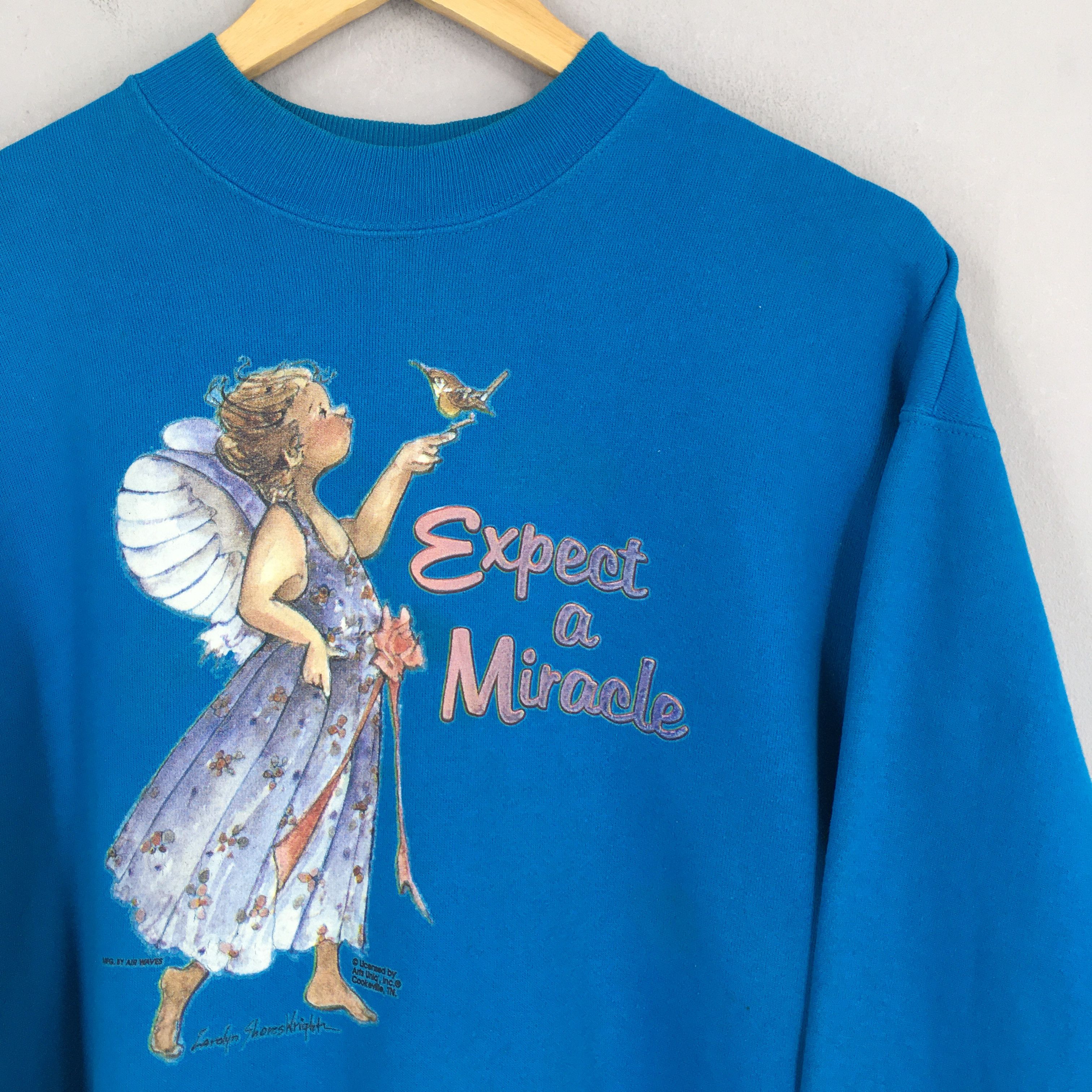 Disney Vintage Disney Fairies Tinker Bell Sweatshirt Large Size L / US 10 / IT 46 - 2 Thumbnail