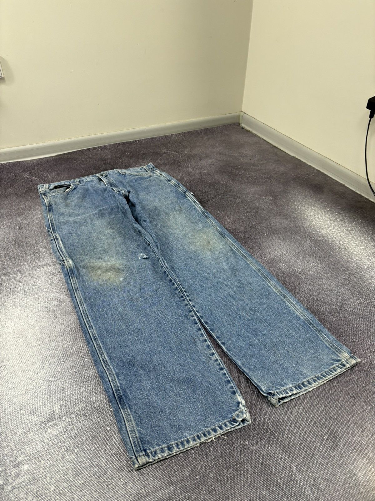Dickies Vintage Dickies Y2K American Denim Blue Hype Baggy Jeans Size US 36 / EU 52 - 9 Thumbnail
