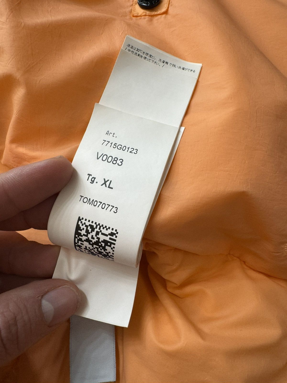 Stone Island GARMENT DYED CRINKLE REPS R-NY DOWN Size US XL / EU 56 / 4 - 12 Thumbnail