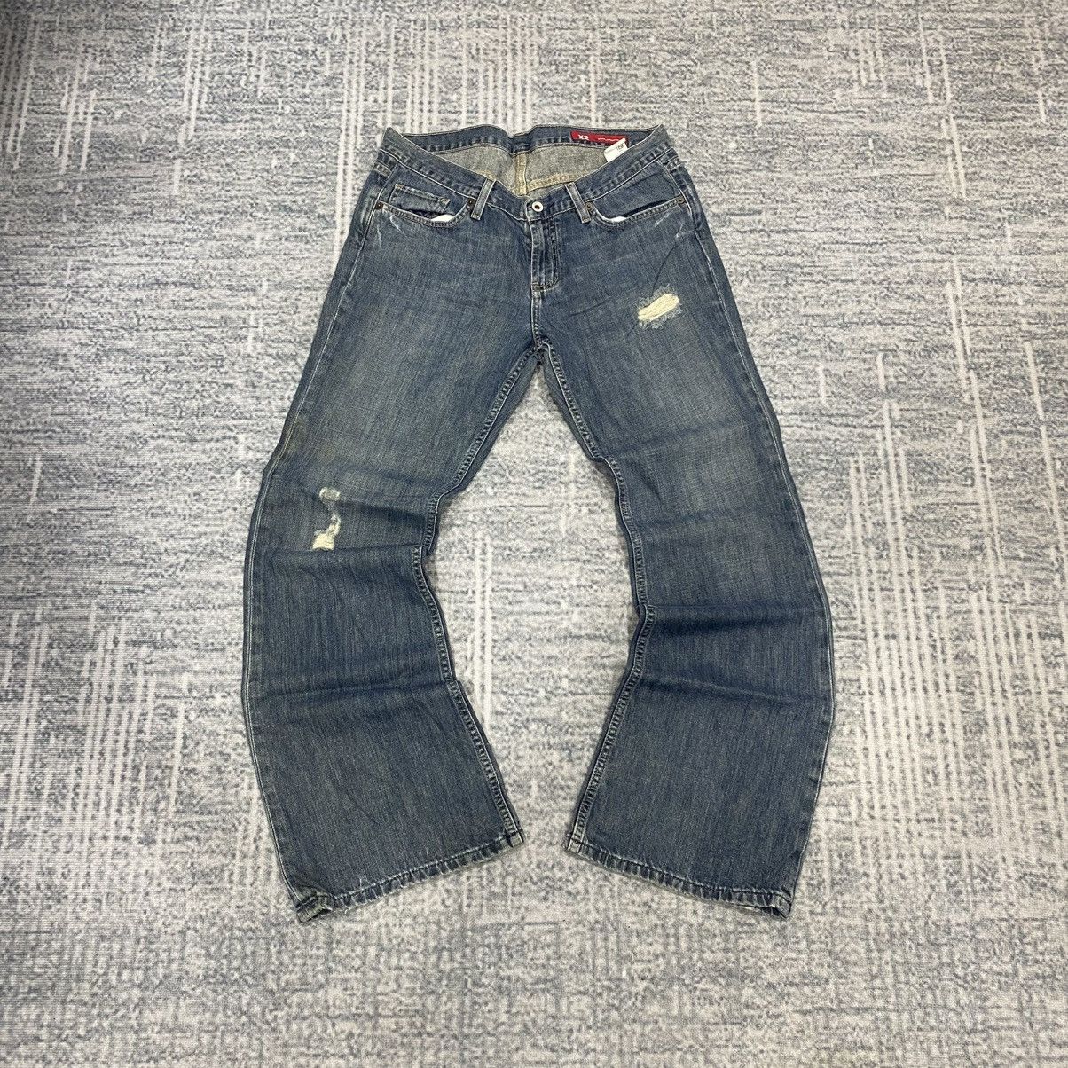 Japanese Brand Flared🔥 X2 Bootcut Jeans Punk Grunge 90s Hysteric Size US 34 / EU 50 - 2 Thumbnail