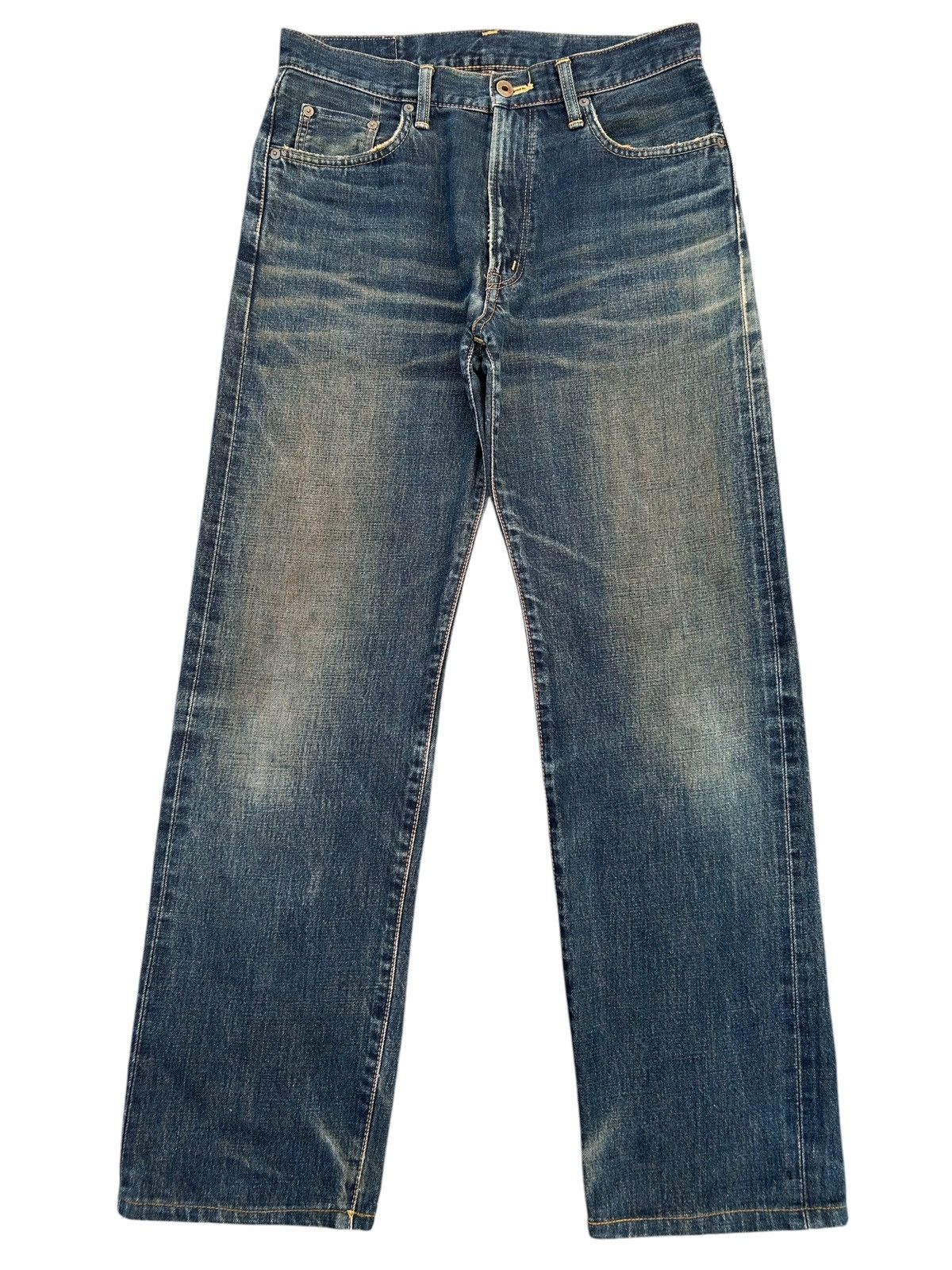 Vintage Edwin 505XX Selvedge Rusty Mudwash Denim Jeans