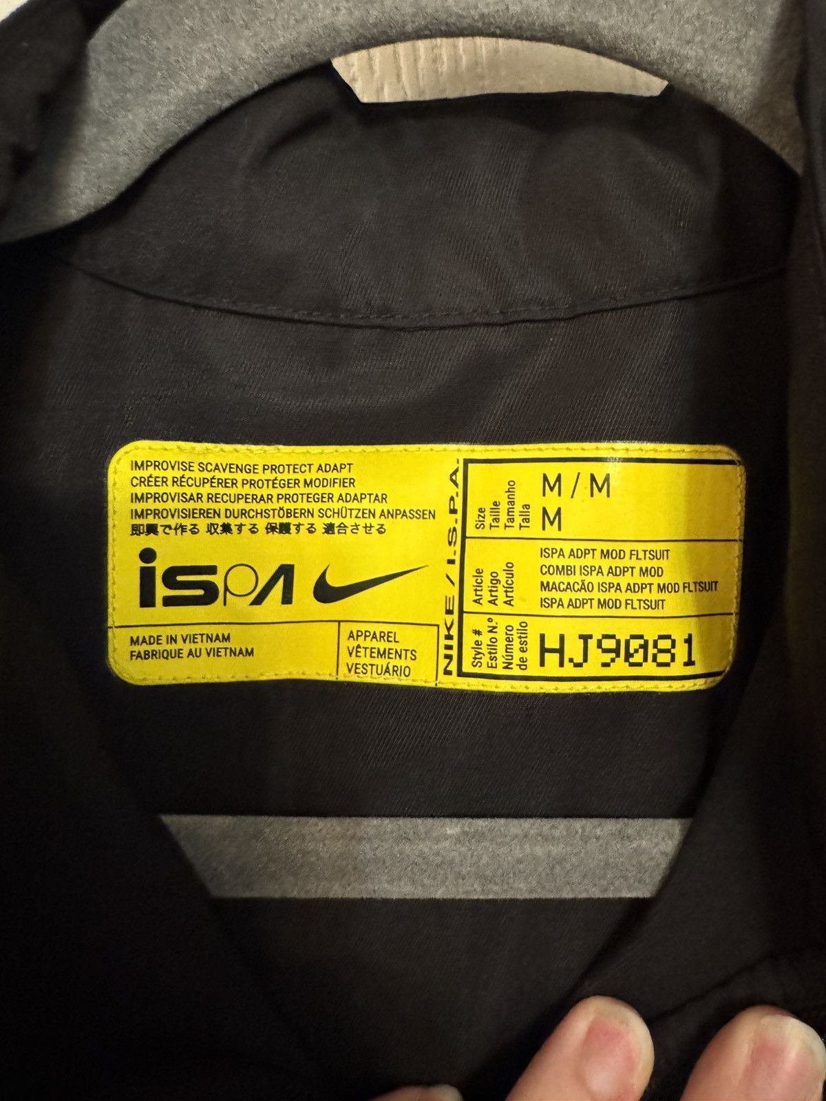 Nike Nike ISPA ADPT MOD Flightsuit Women’s 3-Pc Modular Jumpsuit Size 30" / US 8 / IT 44 - 8 Thumbnail