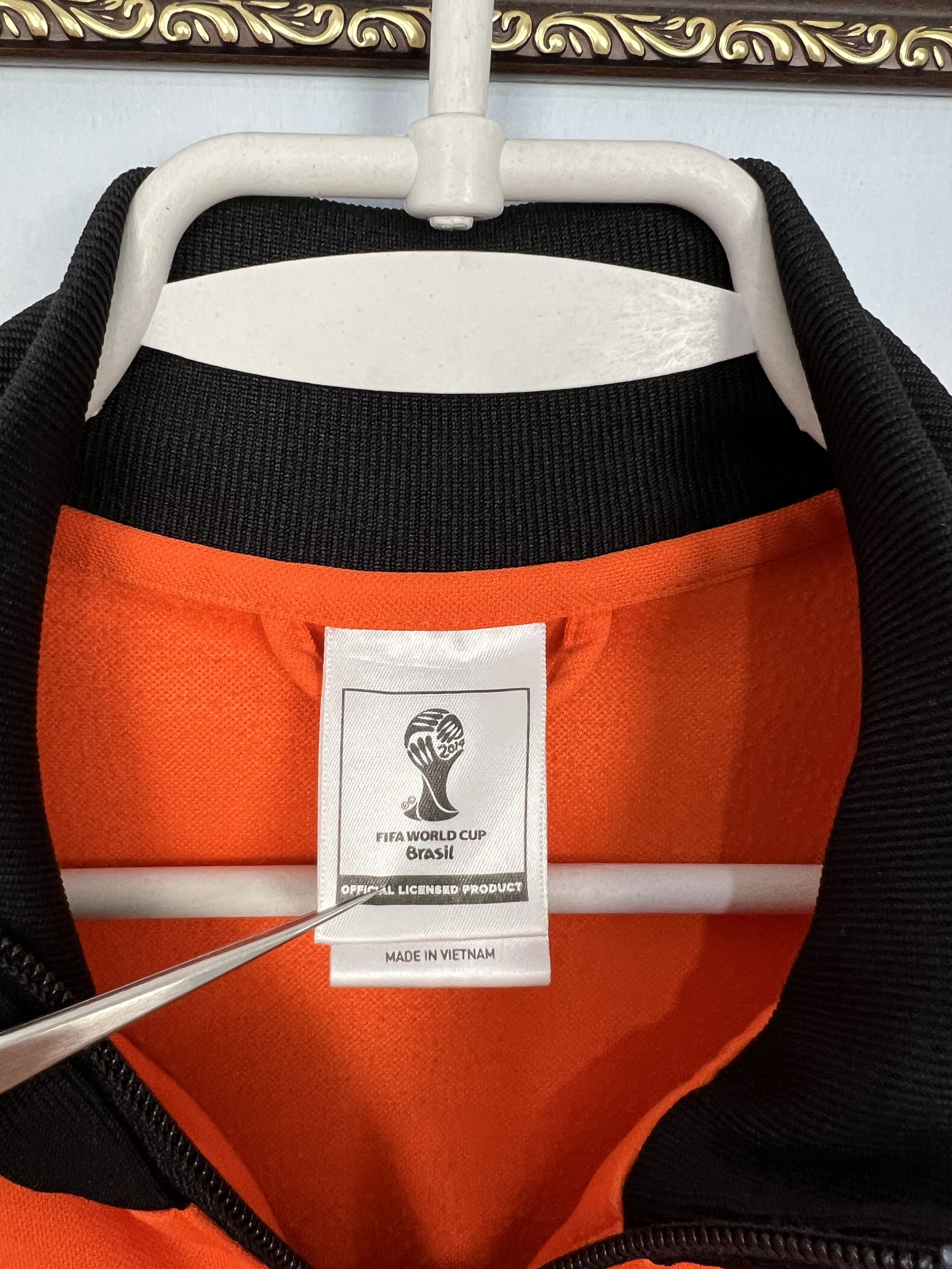 Adidas Adidas Netherlands Holland World Cup Football Jacket Size US M / EU 48-50 / 2 - 12 Thumbnail