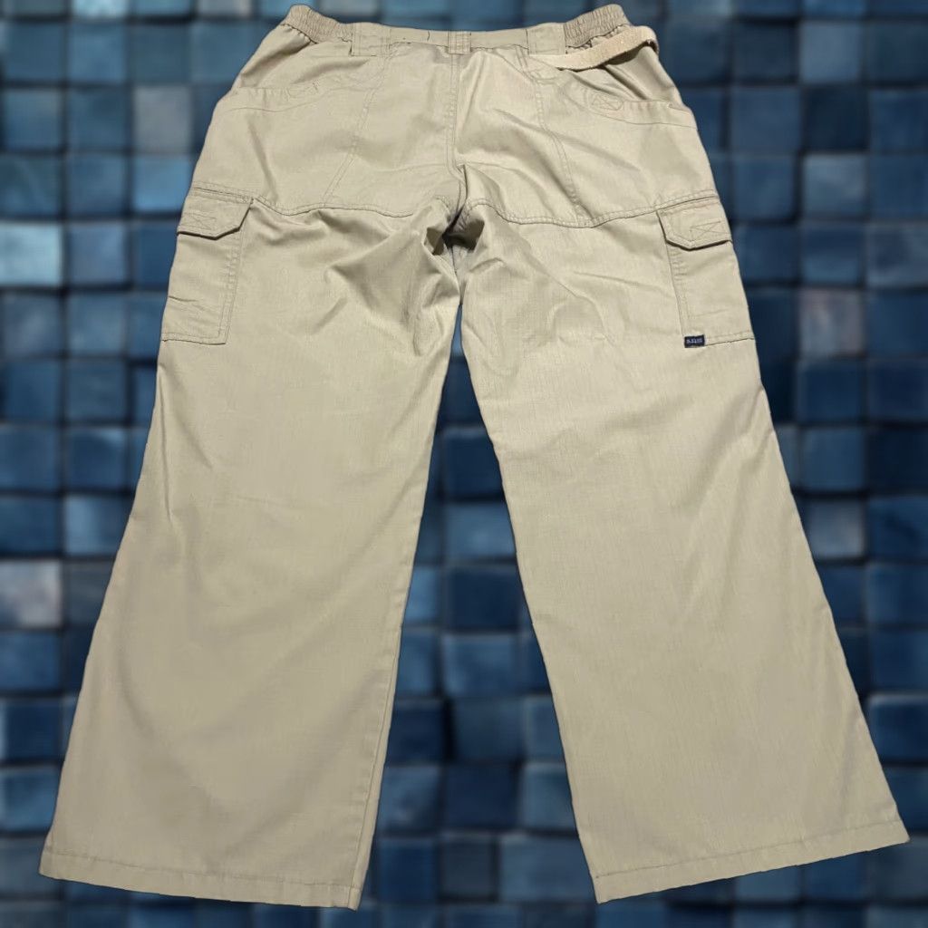 Vintage 5.11 Tactical Womens Pants 16 Beige Cargo Ripstop Utility Hiking Covert Military Army Pockets 5.11 Tactical Womens Regular Straight Jeans? Wait. Size 38" / US 16 / IT 52 - 1 Thumbnail