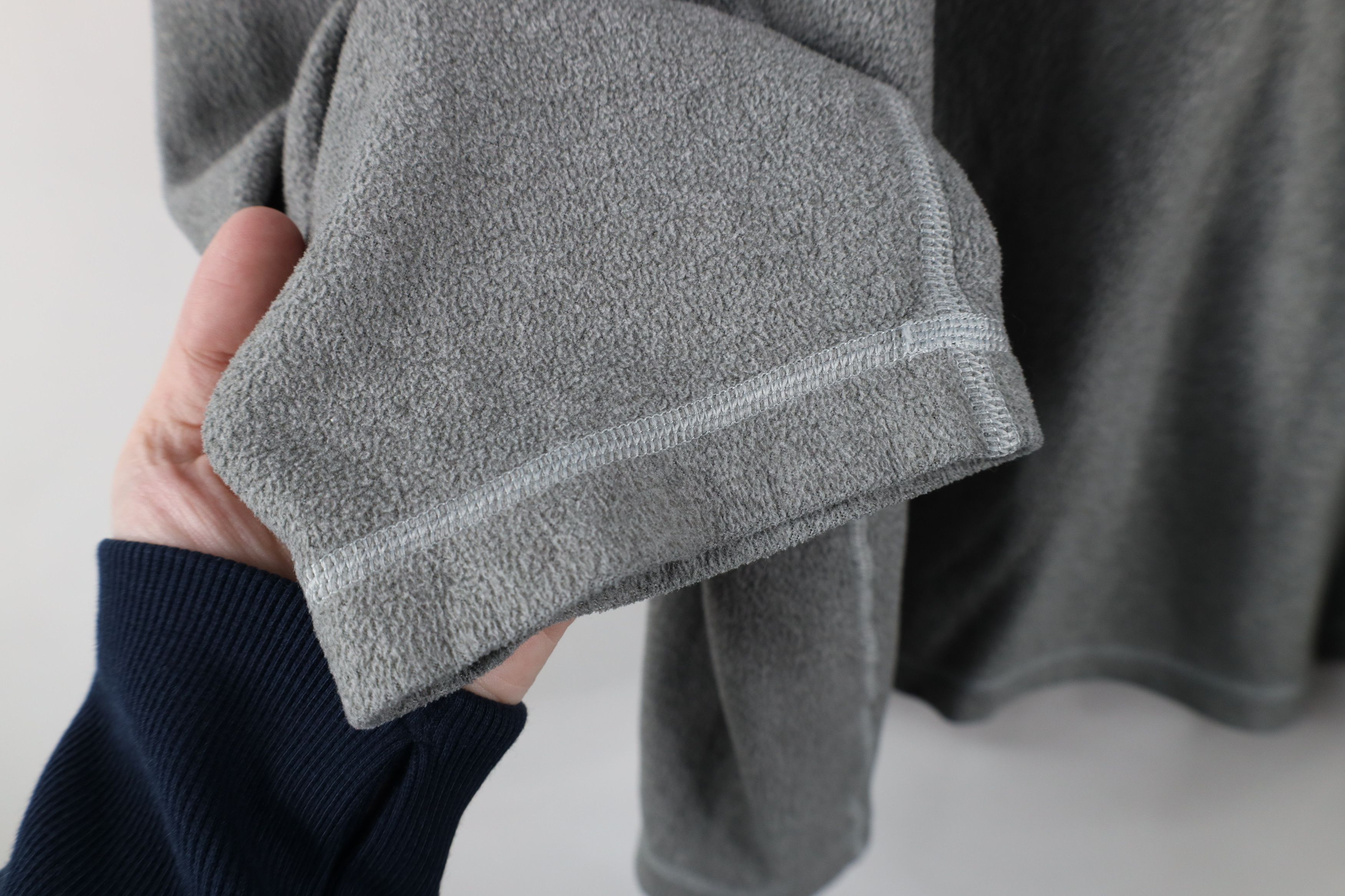 The North Face × Vintage The North Face Lightweight Fleece Half Zip Sweater Gray Size US XL / EU 56 / 4 - 10 Thumbnail