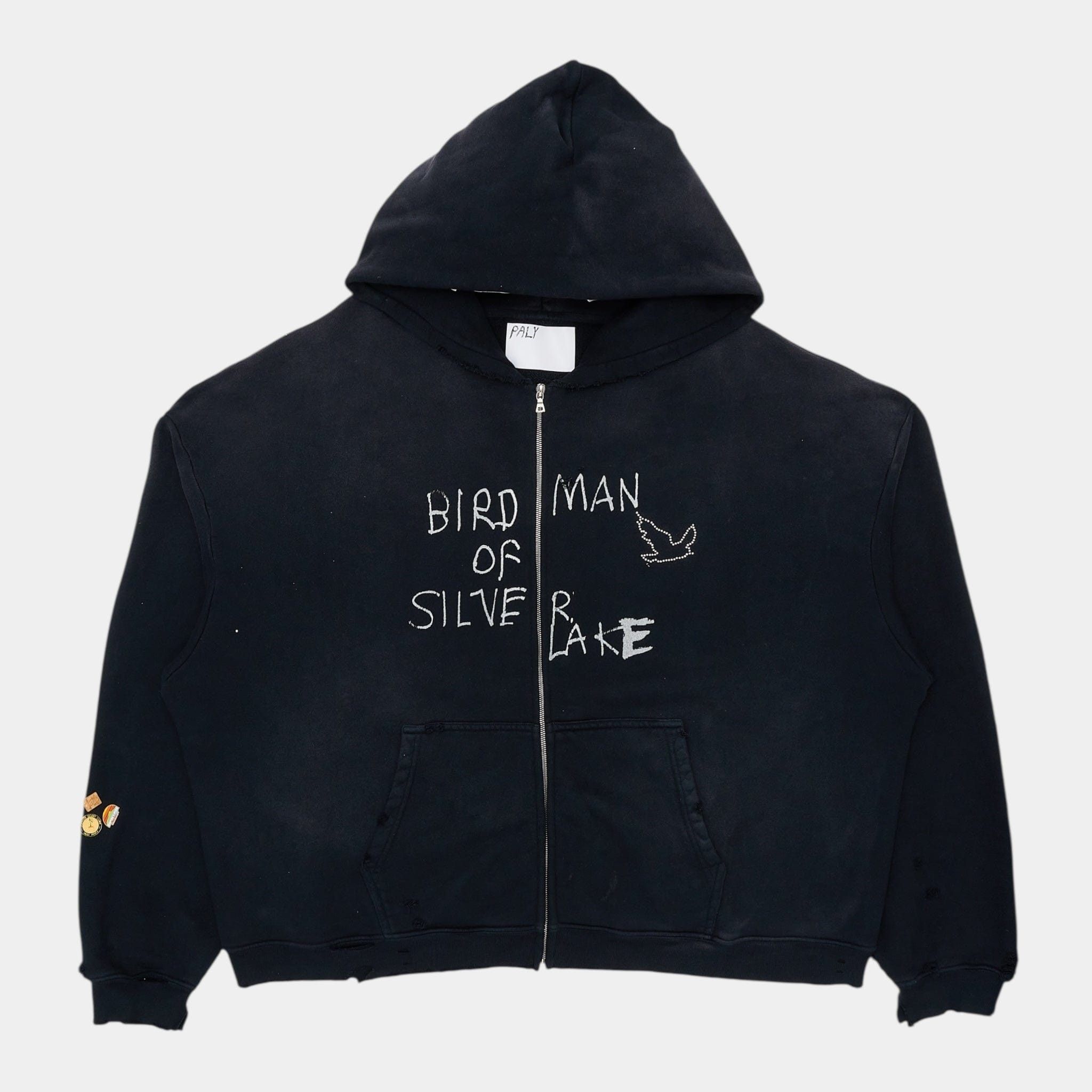 Paly Hollywood 25SS Birdman フーディ ブラック M Paly Hollywood Paly Hollywood Birdman of Silver Lake Zip Up