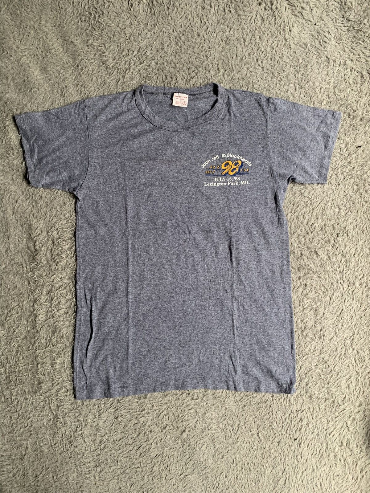 Band Tees Vintage 80s Joan Jett And the Blackhearts Tee Size US M / EU 48-50 / 2 - 1 Thumbnail