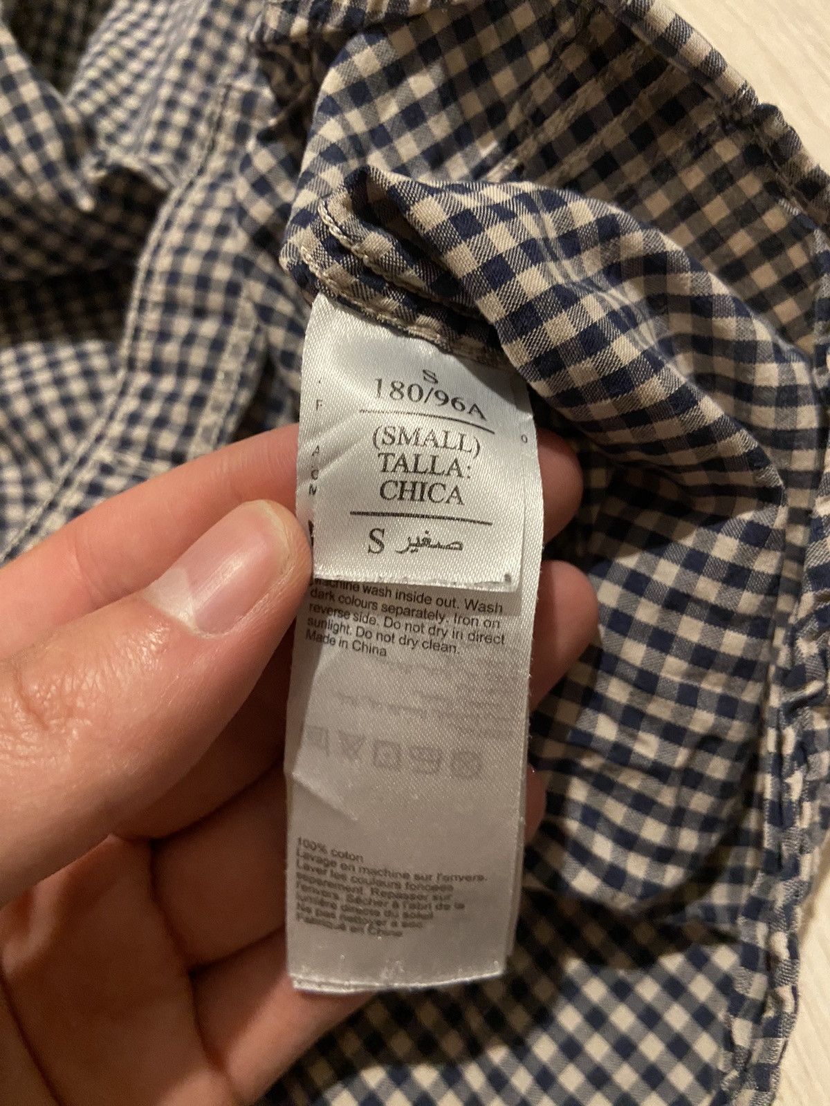 Allsaints Allsaints checkered basic shirt Size US S / EU 44-46 / 1 - 5 Thumbnail