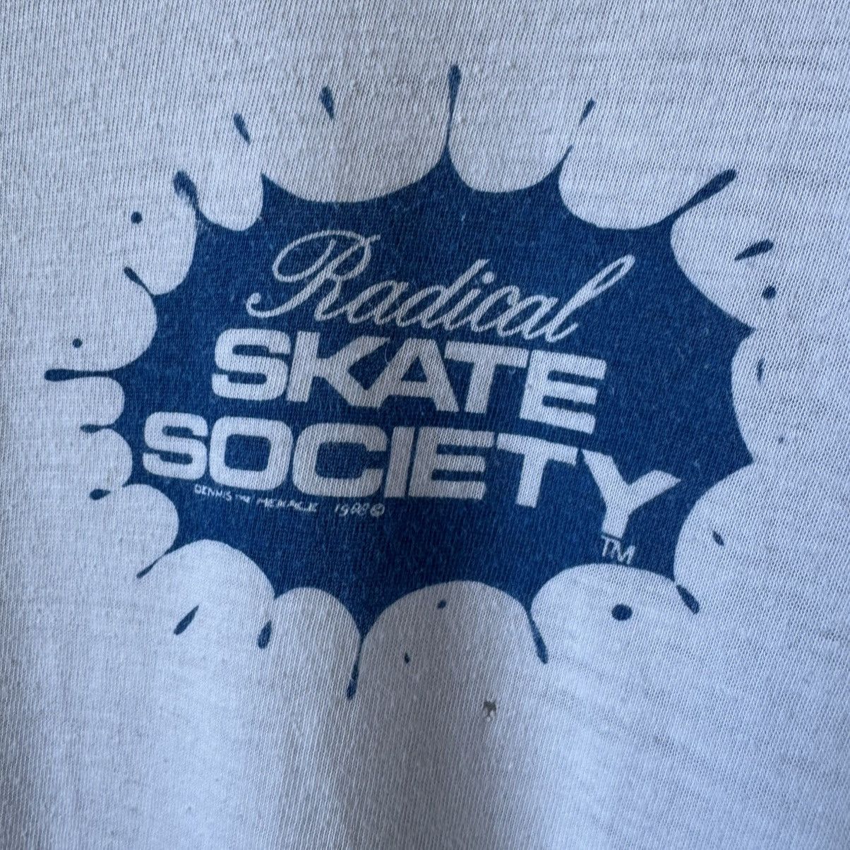 Vintage Vintage 1988 Skate Society x Dennis the Menace T-shirt Size US L / EU 52-54 / 3 - 5 Thumbnail