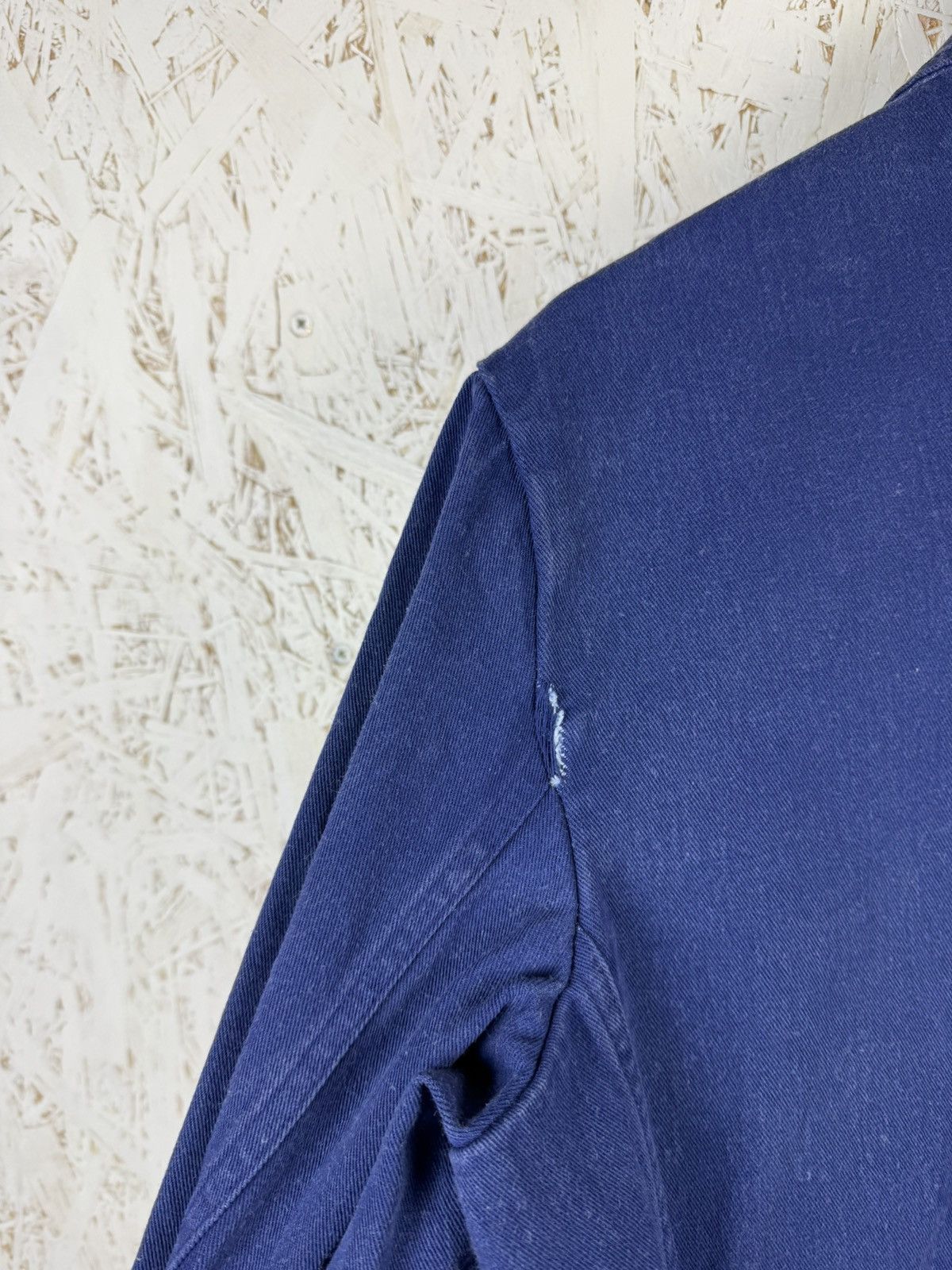 Vintage Vintage French Workwear Chore Utility Jacket Blue Size 48 M Size US M / EU 48-50 / 2 - 5 Thumbnail