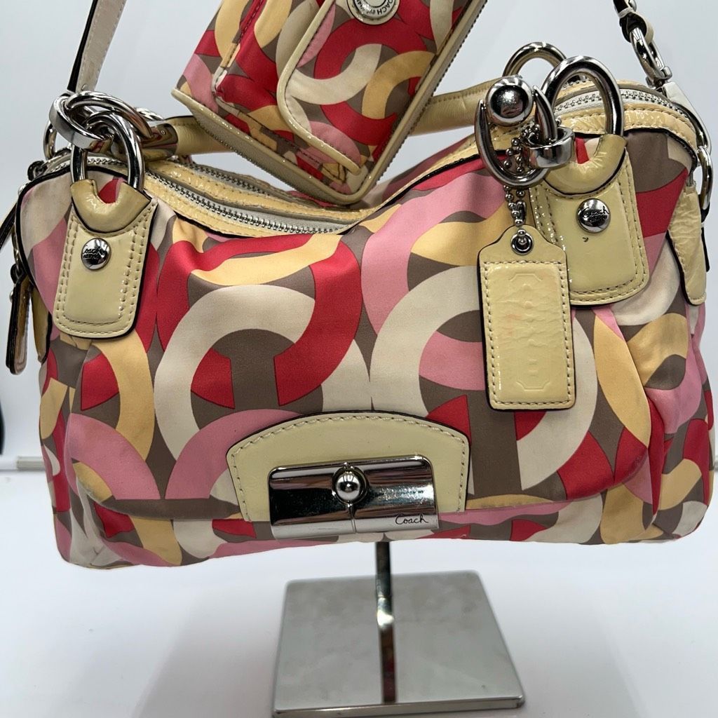 Coach Coach Kristin Chain Link Bag and Wristlet Duo Size ONE SIZE - 2 Thumbnail