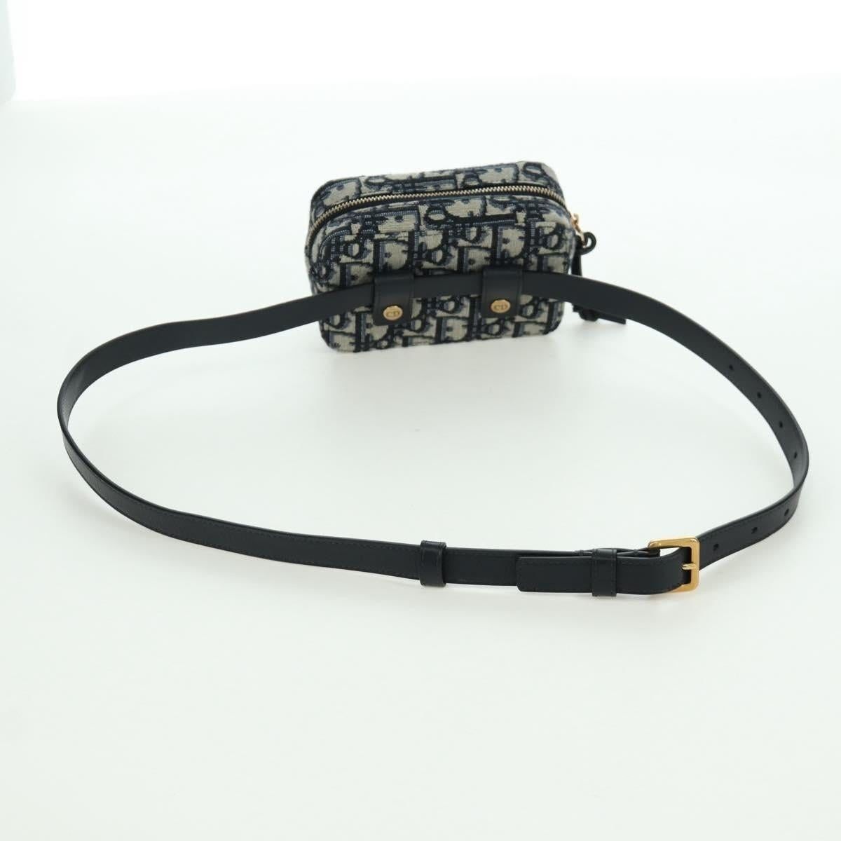 Dior Dior Trotter Waist Bag Navy Size ONE SIZE - 4 Thumbnail