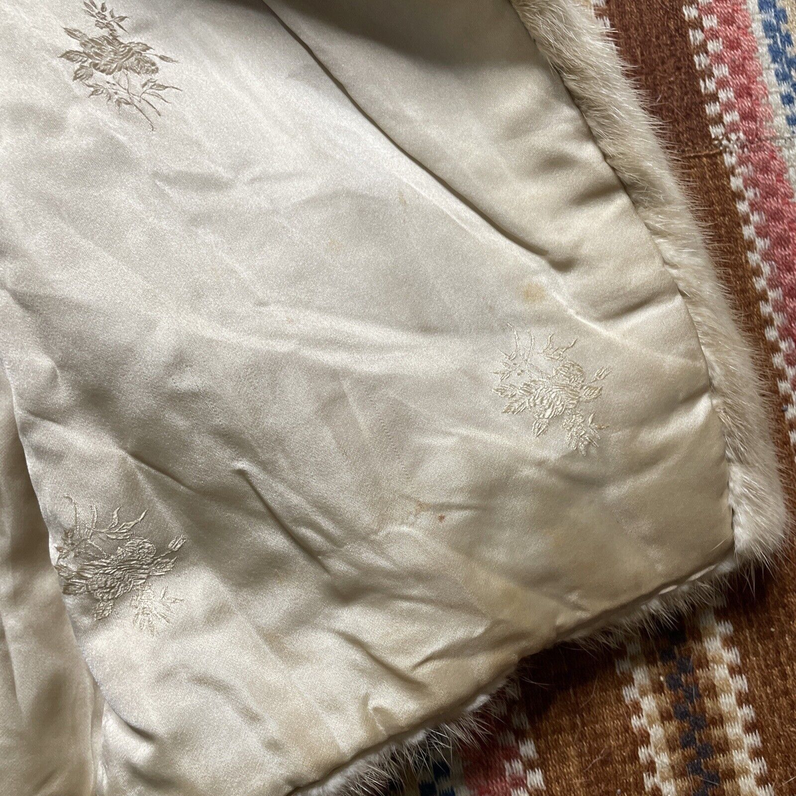 Designer × Vintage 60s Mr. Josef Real Fur Designer Lined Coat Size Large Size L / US 10 / IT 46 - 4 Thumbnail