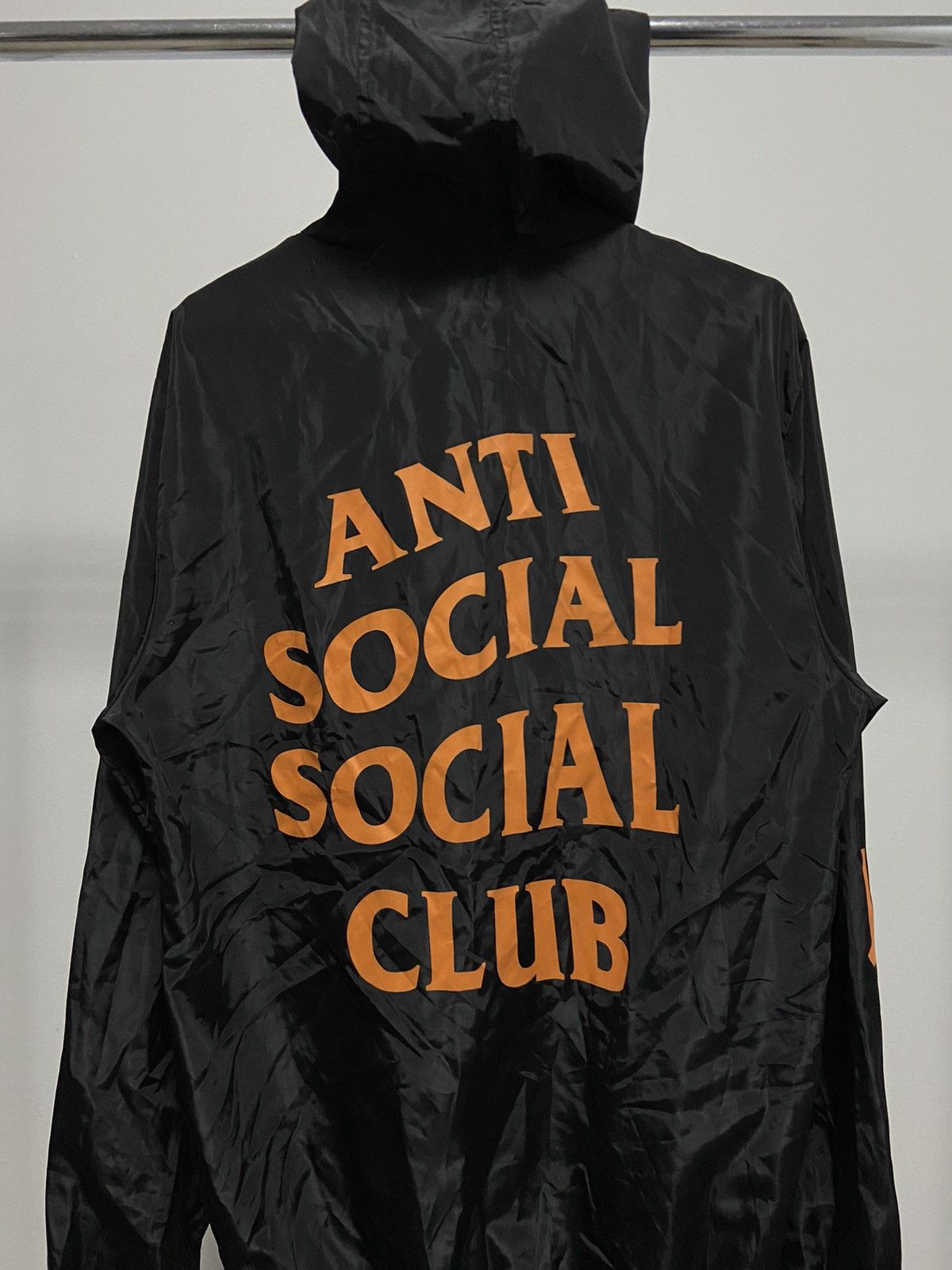 Anti Social Social Club × Undefeated × Vintage Anti social social club undefeated paranoid jacket big logo Size US XL / EU 56 / 4 - 4 Thumbnail