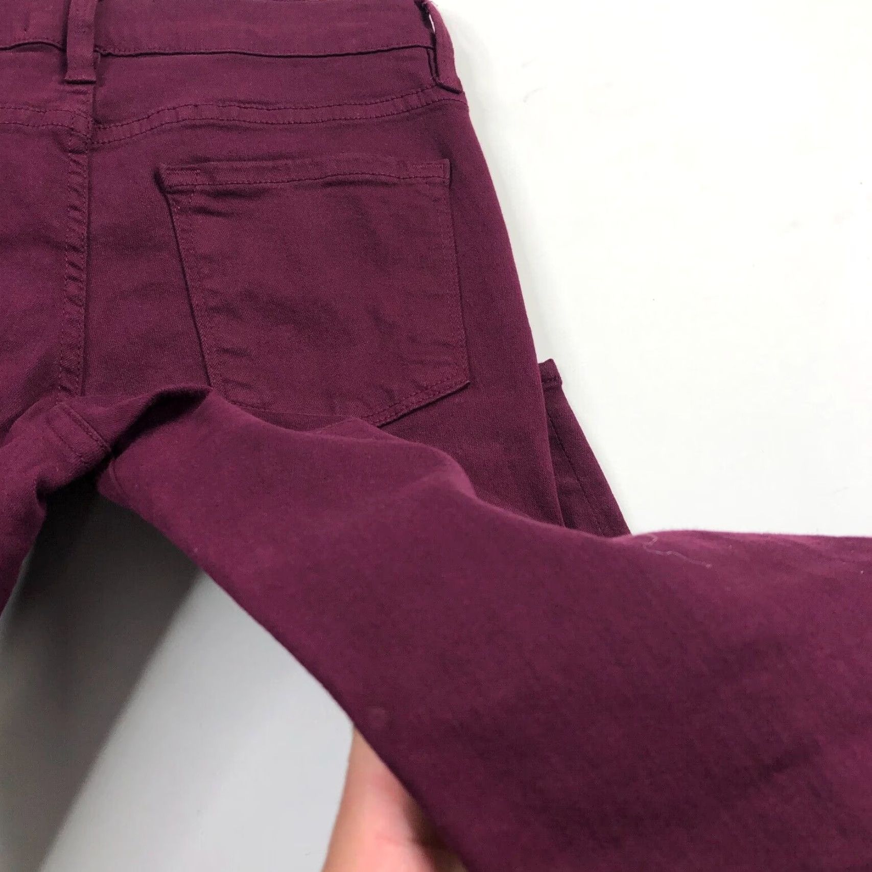 Frame FRAME Jeans FRAME Le Skinny De Jeanne 25 Tag Jeans Wine Regular Womens 25 Wine Denim 5-Pocket Quick Shipping” Size 42" / US 20 - 3 Thumbnail