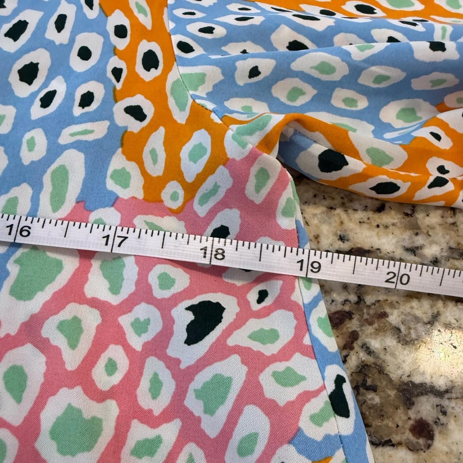 Other Jodifil colorful abstract leopard print polka dot top SZ SM Size S / US 4 / IT 40 - 8 Thumbnail