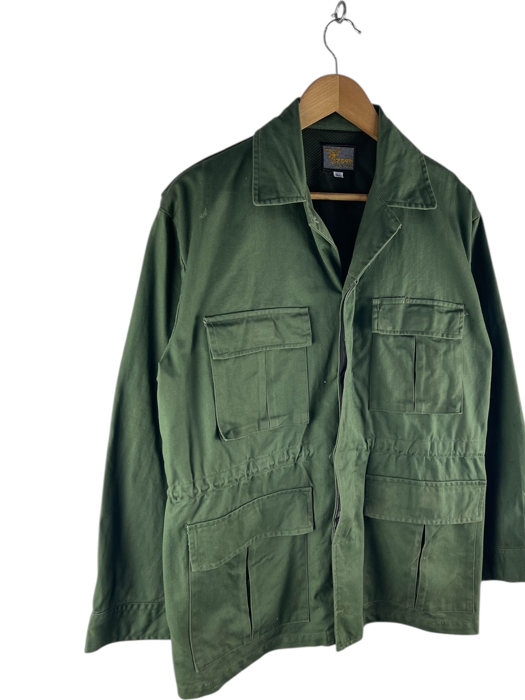 Japanese Brand Vintage Military Olive Green Jacket Size US L / EU 52-54 / 3 - 4 Thumbnail