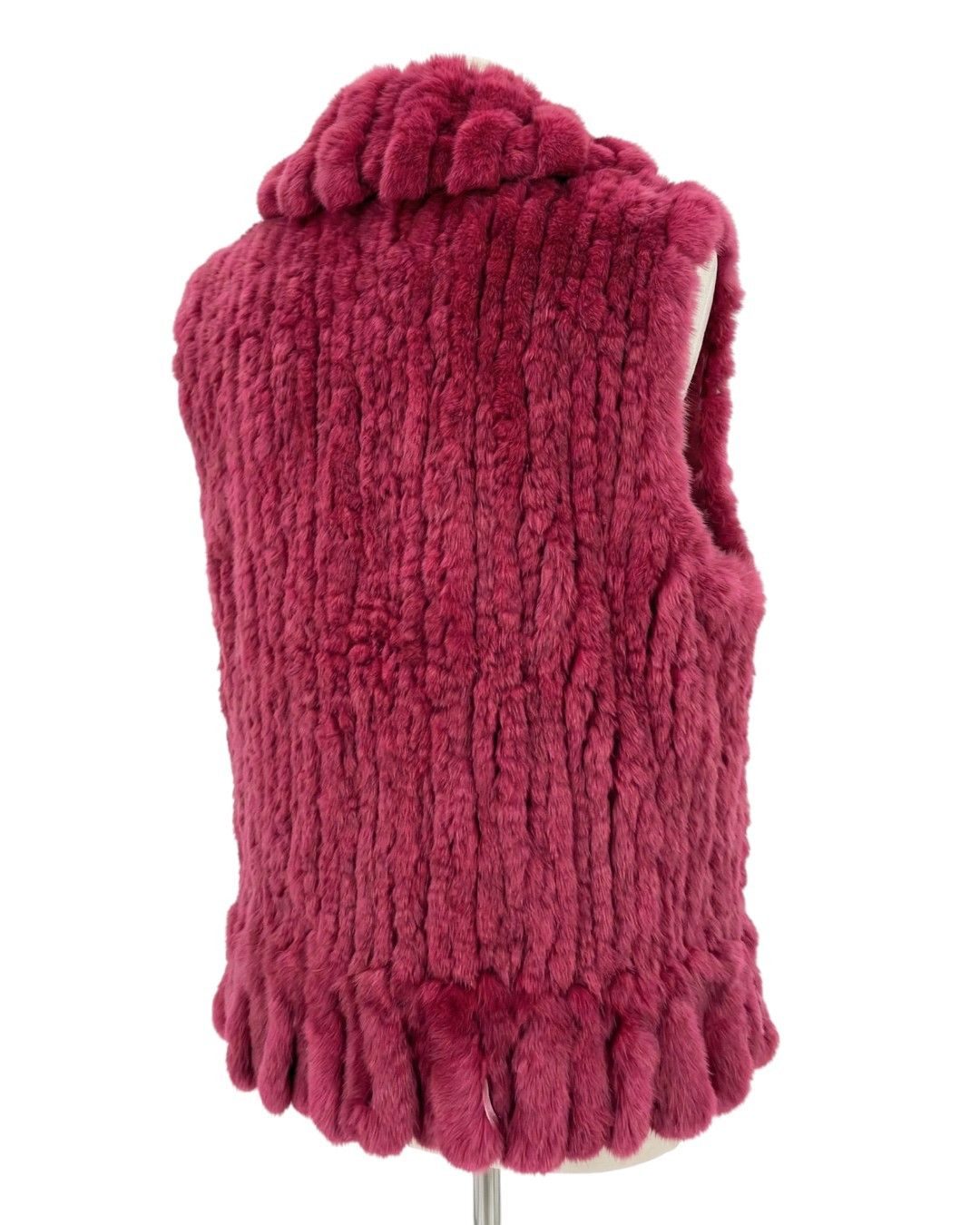 Roberto Cavalli REX RABBIT FUR VEST Size S / US 4 / IT 40 - 2 Thumbnail