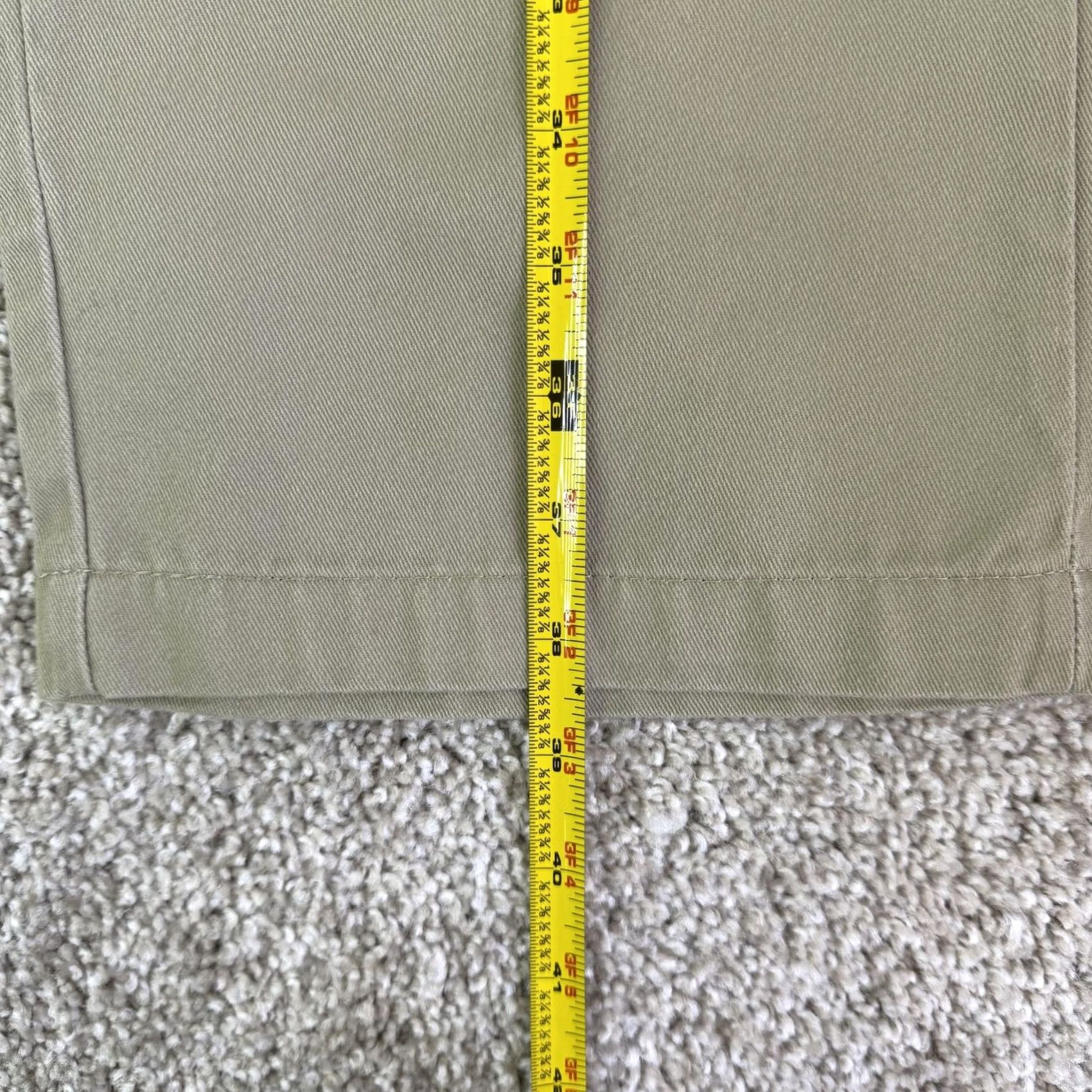Dickies Dickies Pants Mens 34x27 Beige Khakis Straight Leg Classic Fit Workwear Pants Size US 34 / EU 50 - 4 Thumbnail