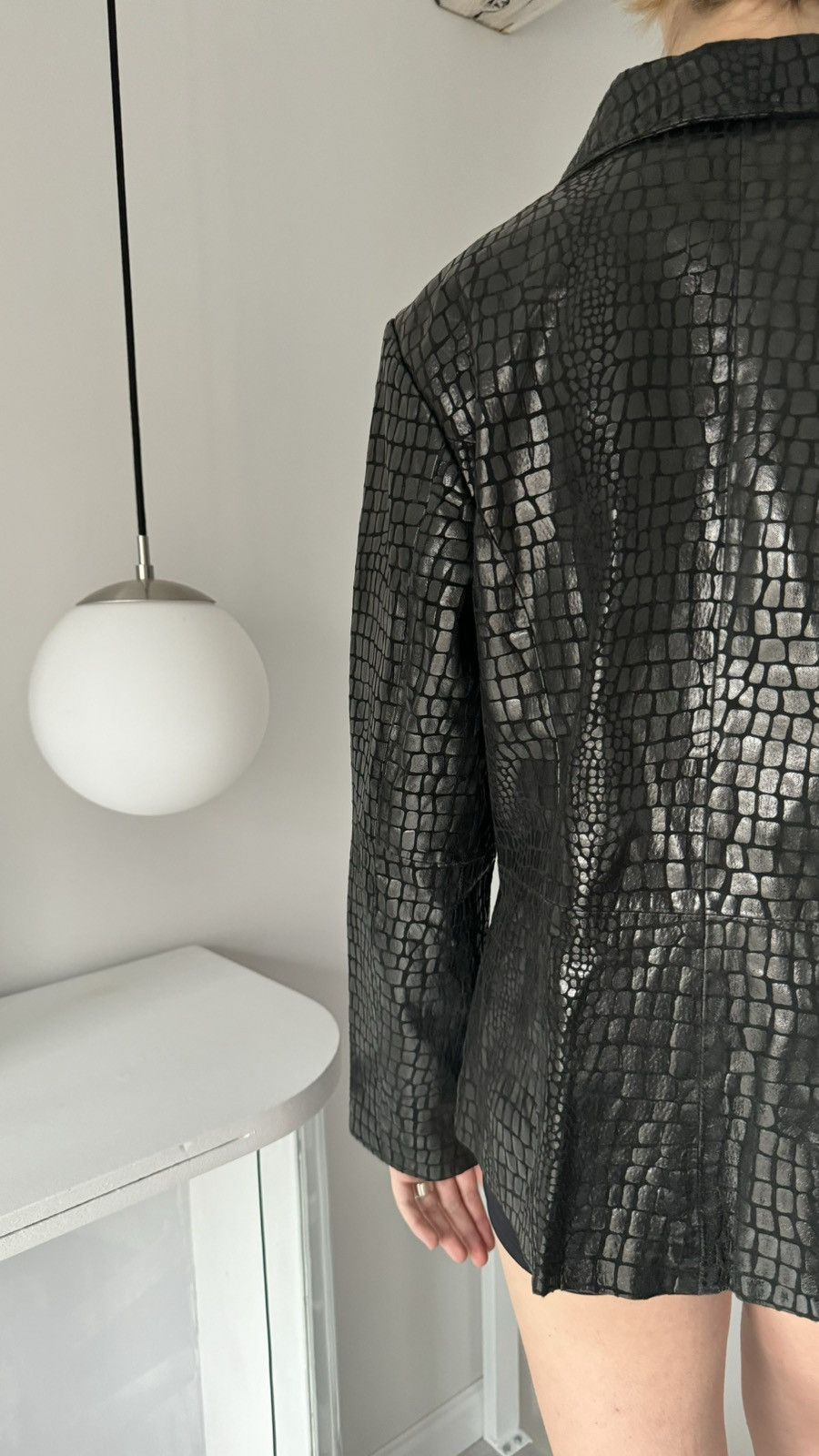 Vintage Vintage Japanese leather jacket like snake print Size S / US 4 / IT 40 - 7 Thumbnail