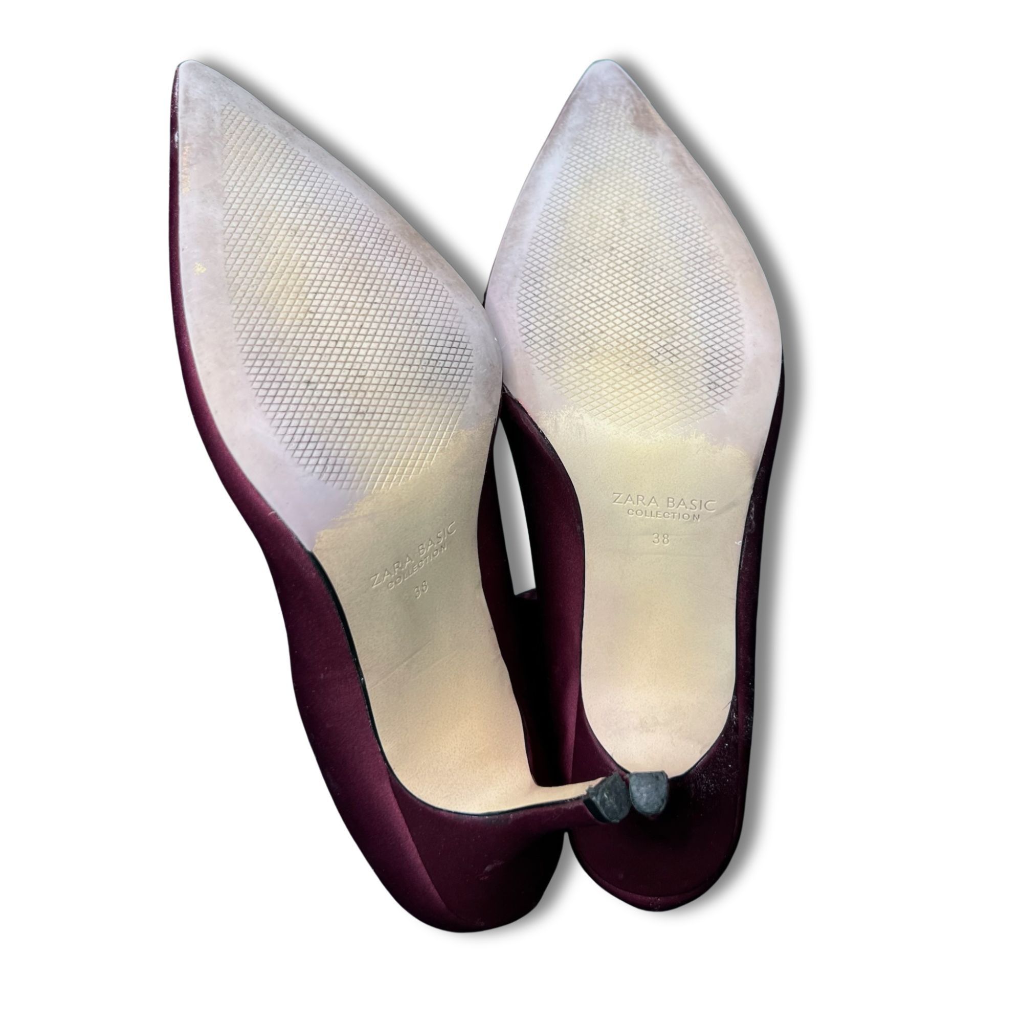 Zara Zara Hot Pink Satin Ankle Boots Size 7.5 Pointed Toe Stilett Size US 7.5 / IT 37.5 - 8 Thumbnail