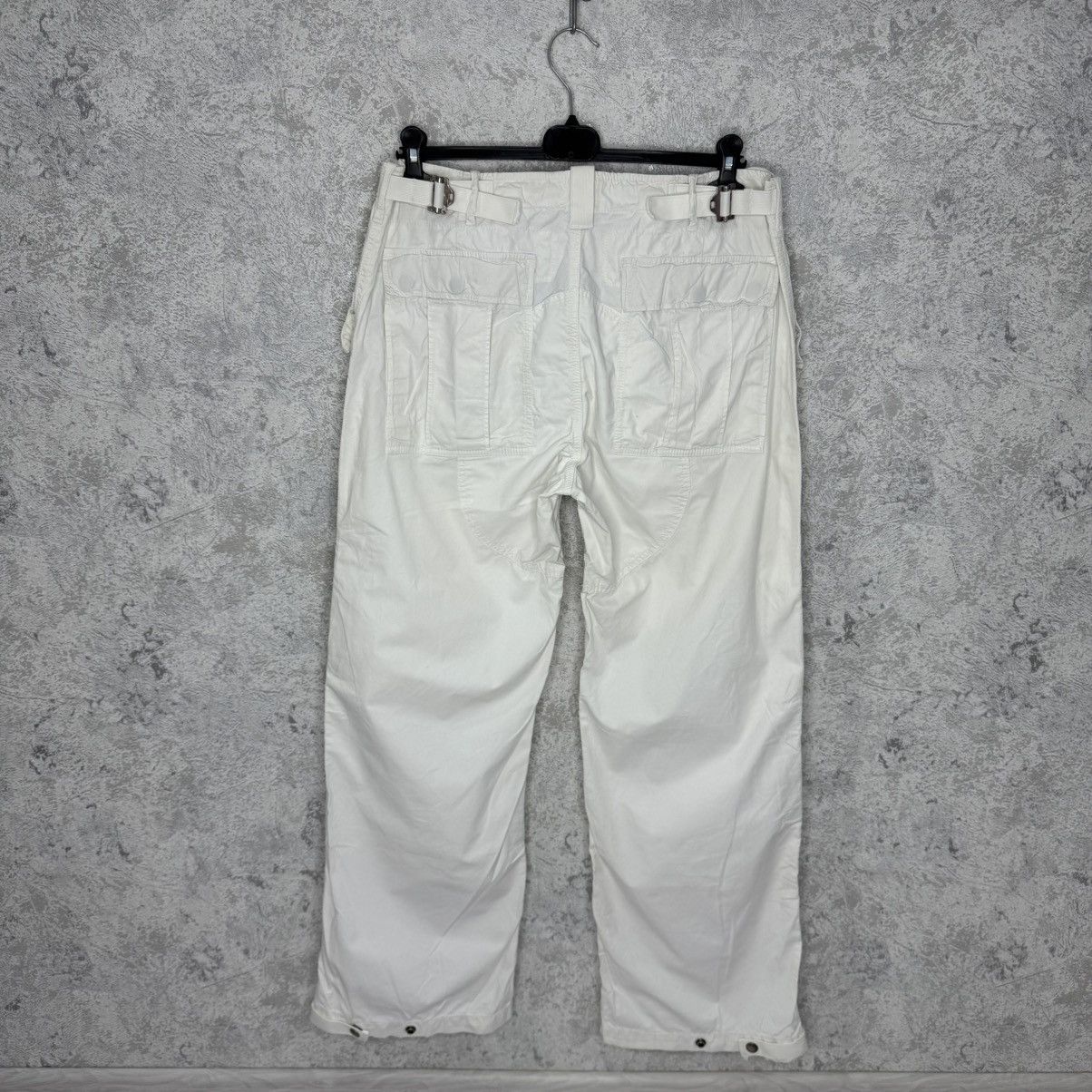 Polo Ralph Lauren Rare Vintage Polo Ralph Lauren Cargo Pants 90’s 34/32 White Size US 34 / EU 50 - 15 Thumbnail