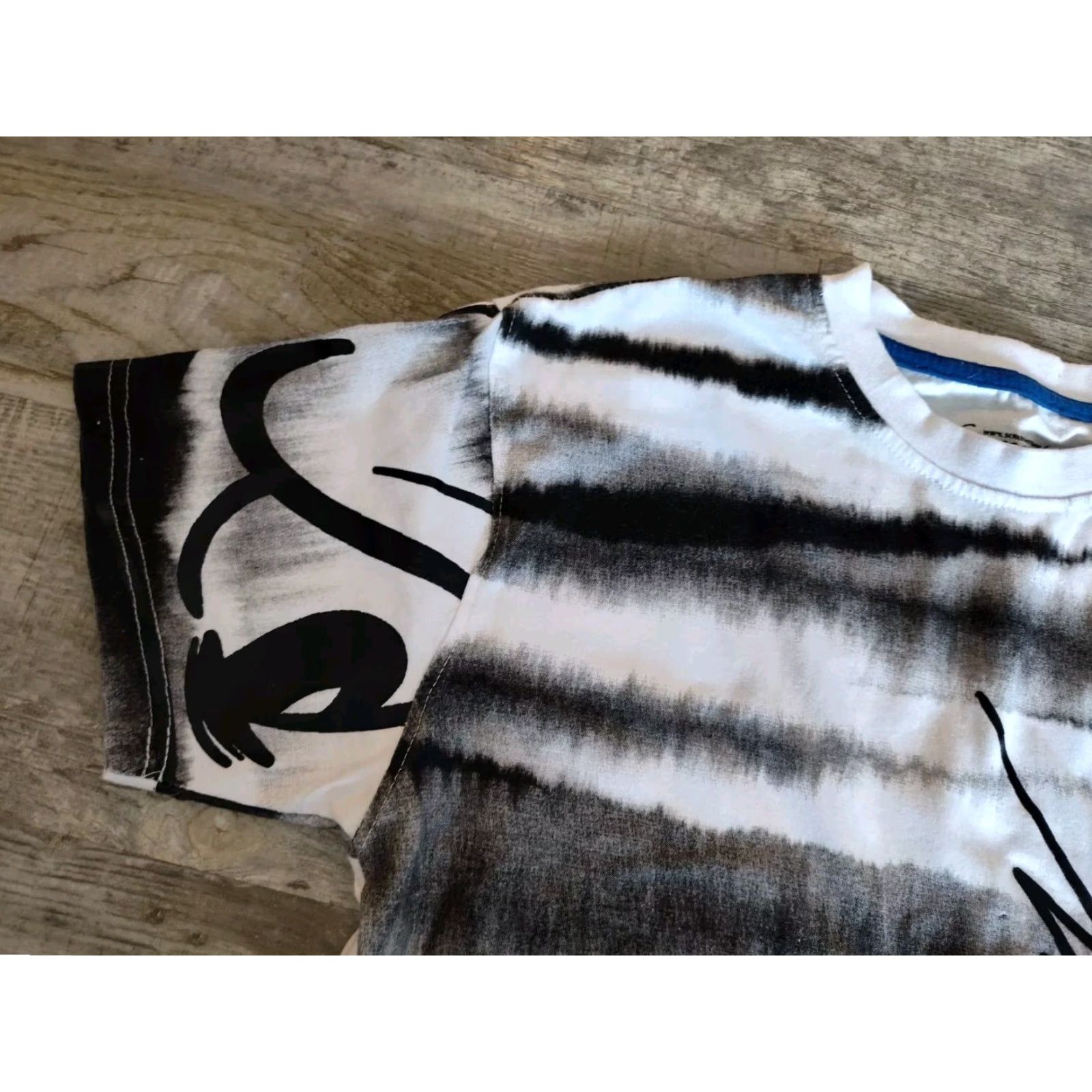 Vintage SCREENSHOT Hip Hop NYC Tee T Shirt Urban Streetwear White Black Tie Dye Cat Face Size US M / EU 48-50 / 2 - 5 Thumbnail