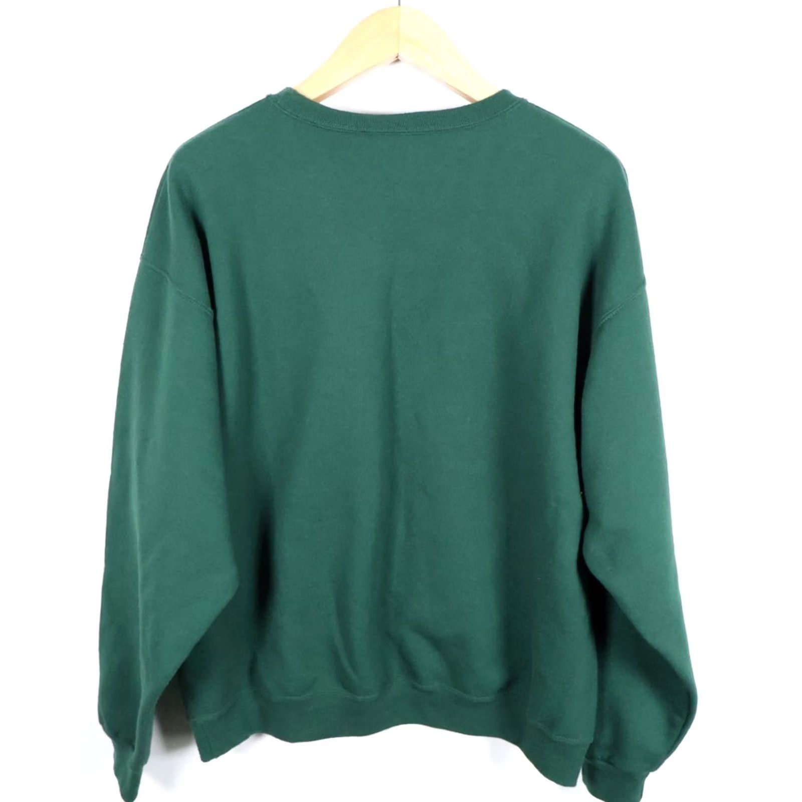 Vintage VTG New Haven Railroad Company Sweatshirt Men's XL Green Embroidered 90s City Outdoor Retro Graphic Print Heavyweight Size US XL / EU 56 / 4 - 2 Thumbnail