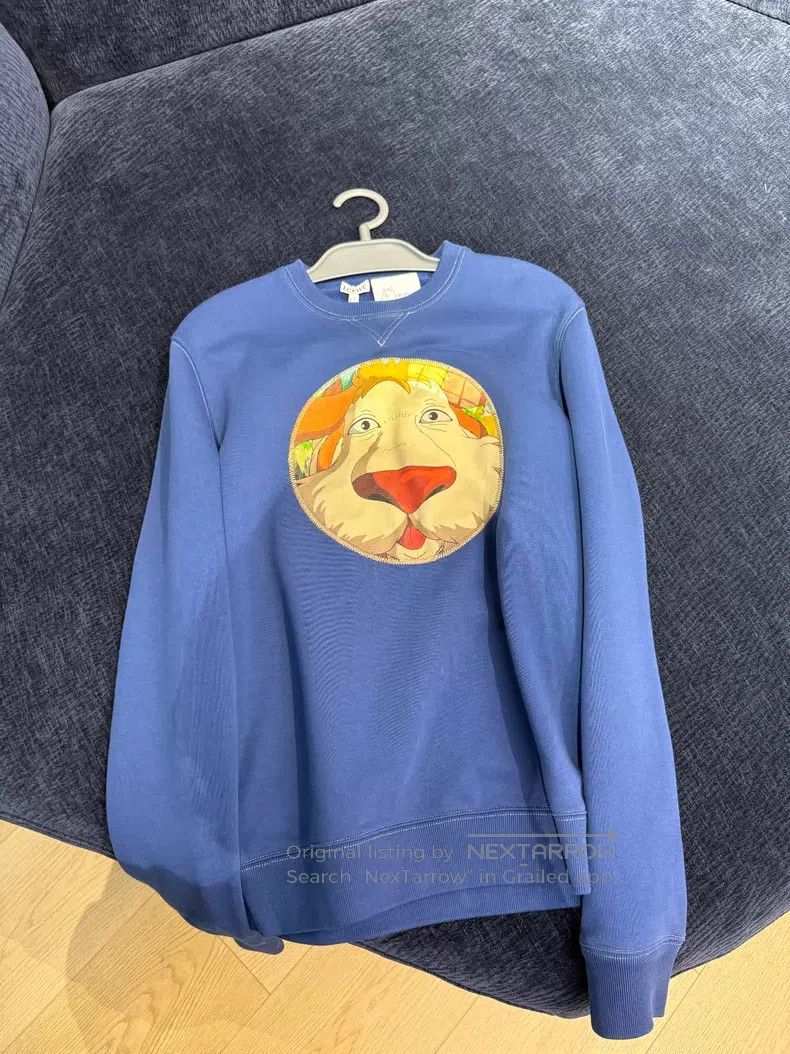 Loewe Loewe Joint Cartoon Print Long Sleeve Hoodie Size XS / US 0-2 / IT 36-38 - 1 Thumbnail