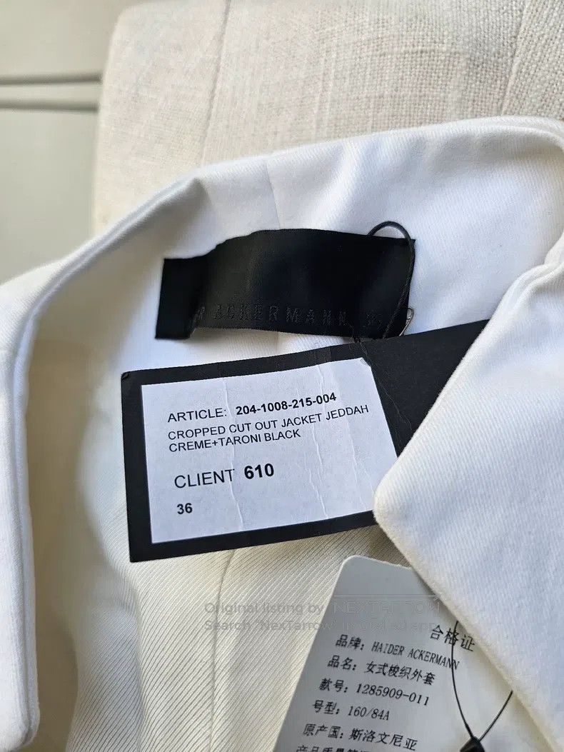 Haider Ackermann Haider Ackermann Fashion Jacket Size XS / US 0-2 / IT 36-38 - 6 Thumbnail