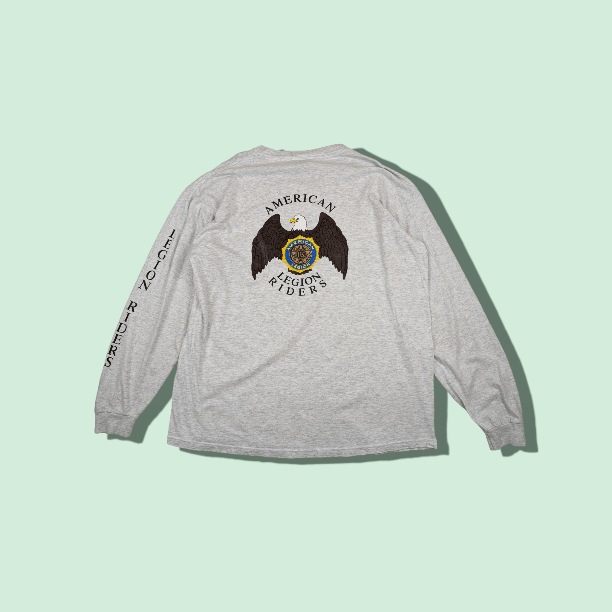 Harley Davidson LEGION RIDERS Harley Motorcycle Club Long Sleeve T-Shirt Size US XL / EU 56 / 4 - 1 Thumbnail