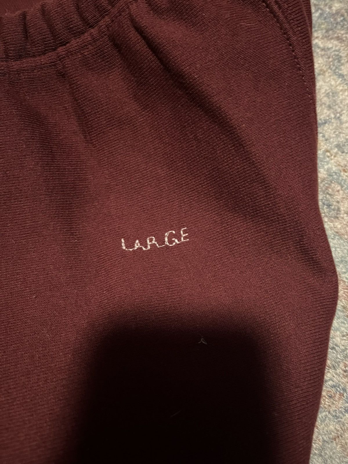 Cactus Plant Flea Market Cactus Plant Flea Market CPFM XYZ Sweatpants “Burgundy” Size US 32 / EU 48 - 6 Thumbnail