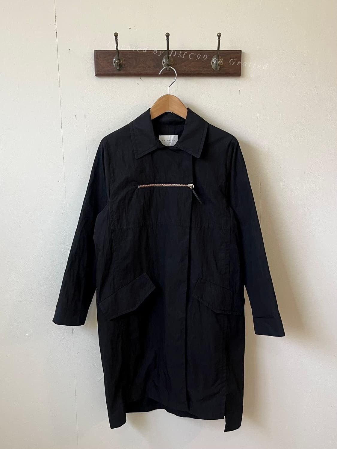 Sandro Sandro Vintage Deconstructed Coat Size M / US 6-8 / IT 42-44 - 1 Thumbnail