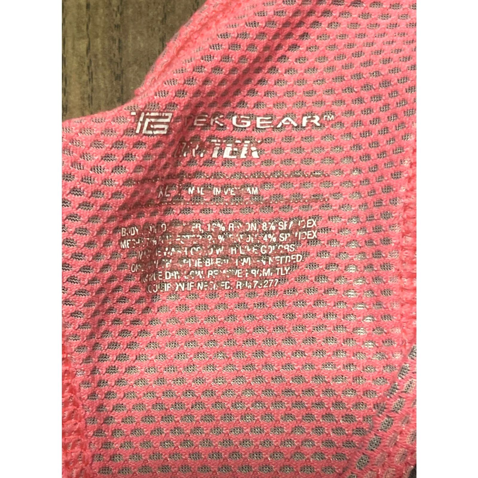 Tek Gear Tek Gear Tank Women's XL Pink Grey Sleeveless Athleticwear Size XL / US 12-14 / IT 48-50 - 5 Thumbnail