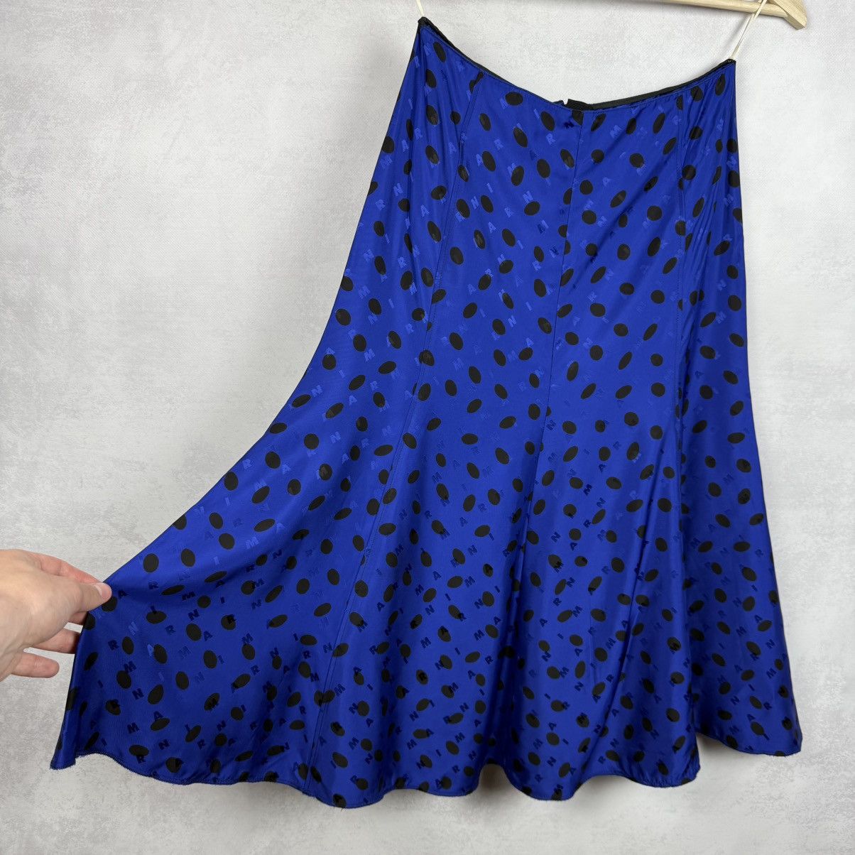 Marni NWT Marni Monogram Viscose Skirt Size 40 2020 Size 27" / US 4 / IT 40 - 7 Thumbnail