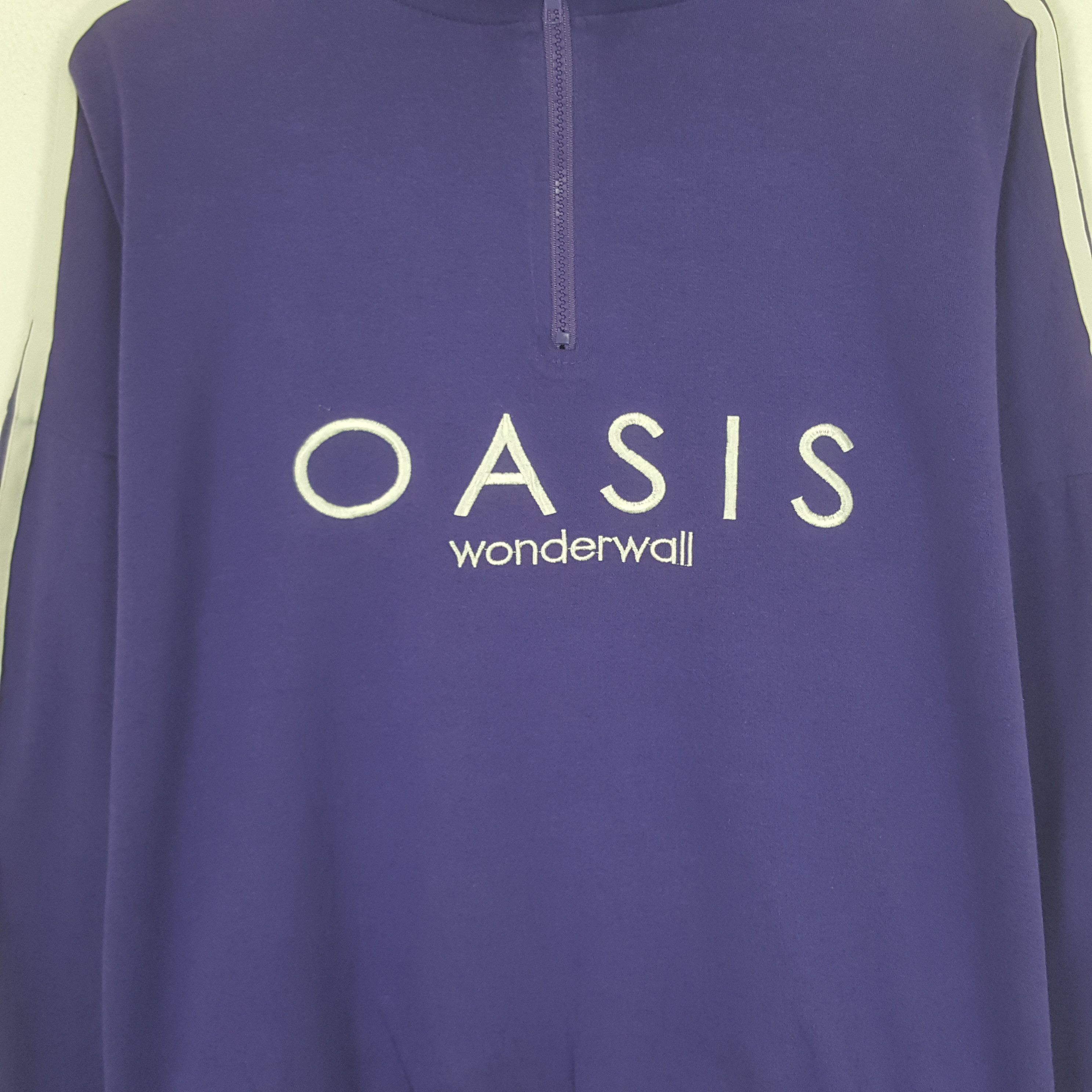 Band Tees Vintage Oasis Wonderwall Song American Band Sweatshirt Size US L / EU 52-54 / 3 - 2 Thumbnail
