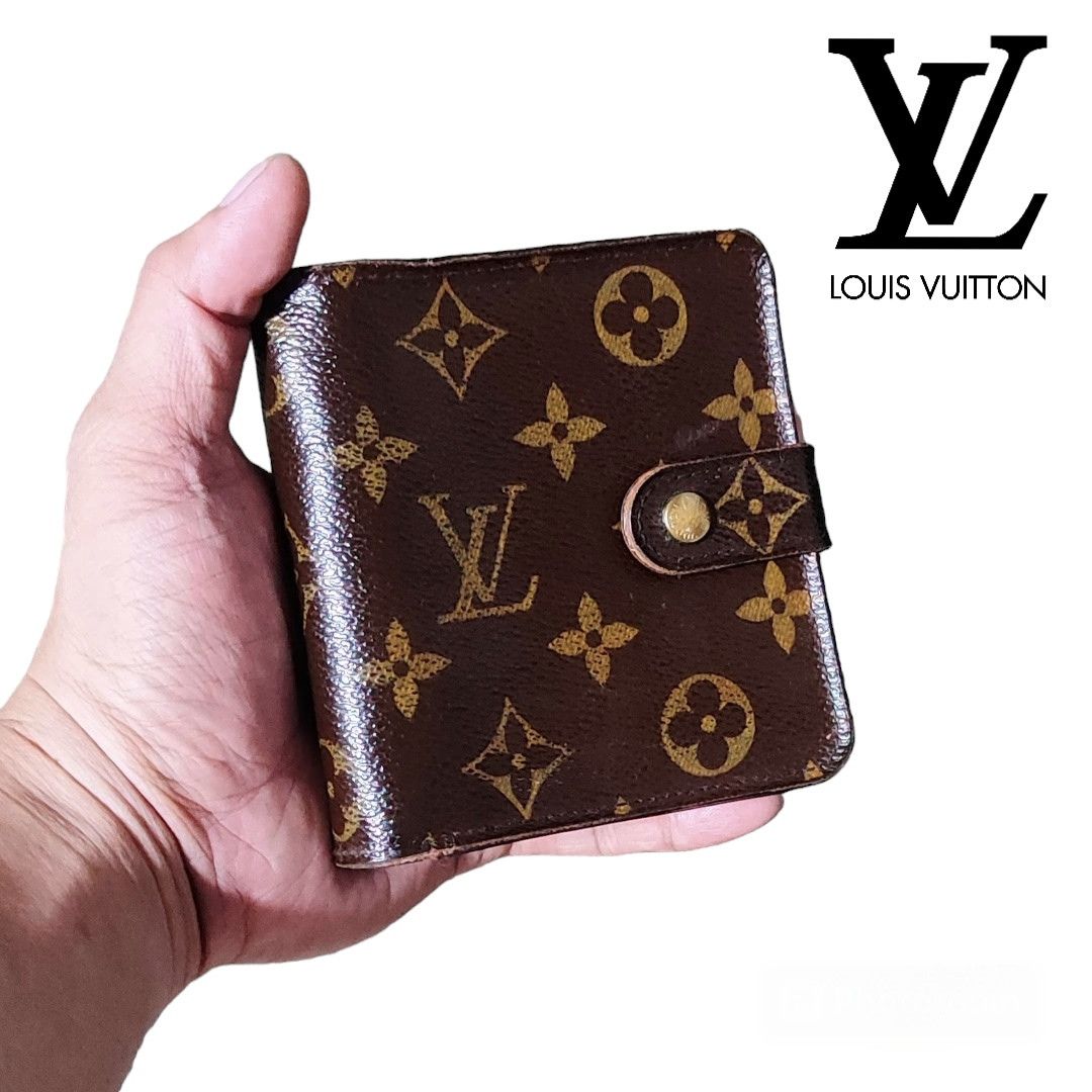 Louis Vuitton LOUIS VUITTON Monogram Compact Zip Bifold Wallet Size ONE SIZE - 5 Thumbnail