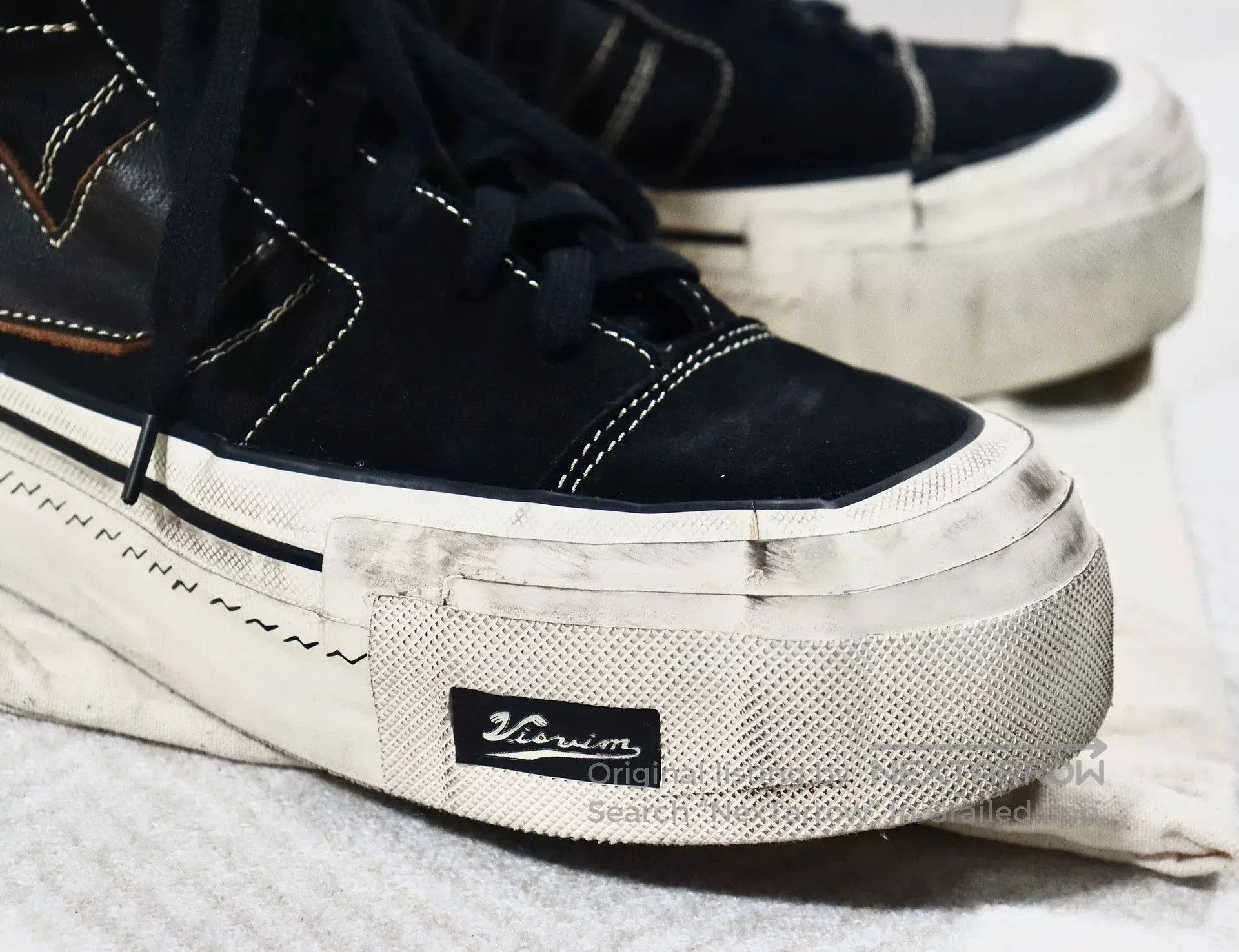 Visvim visvim zephyr hi black platform sneakers. Size US 10 / EU 43 - 4 Thumbnail