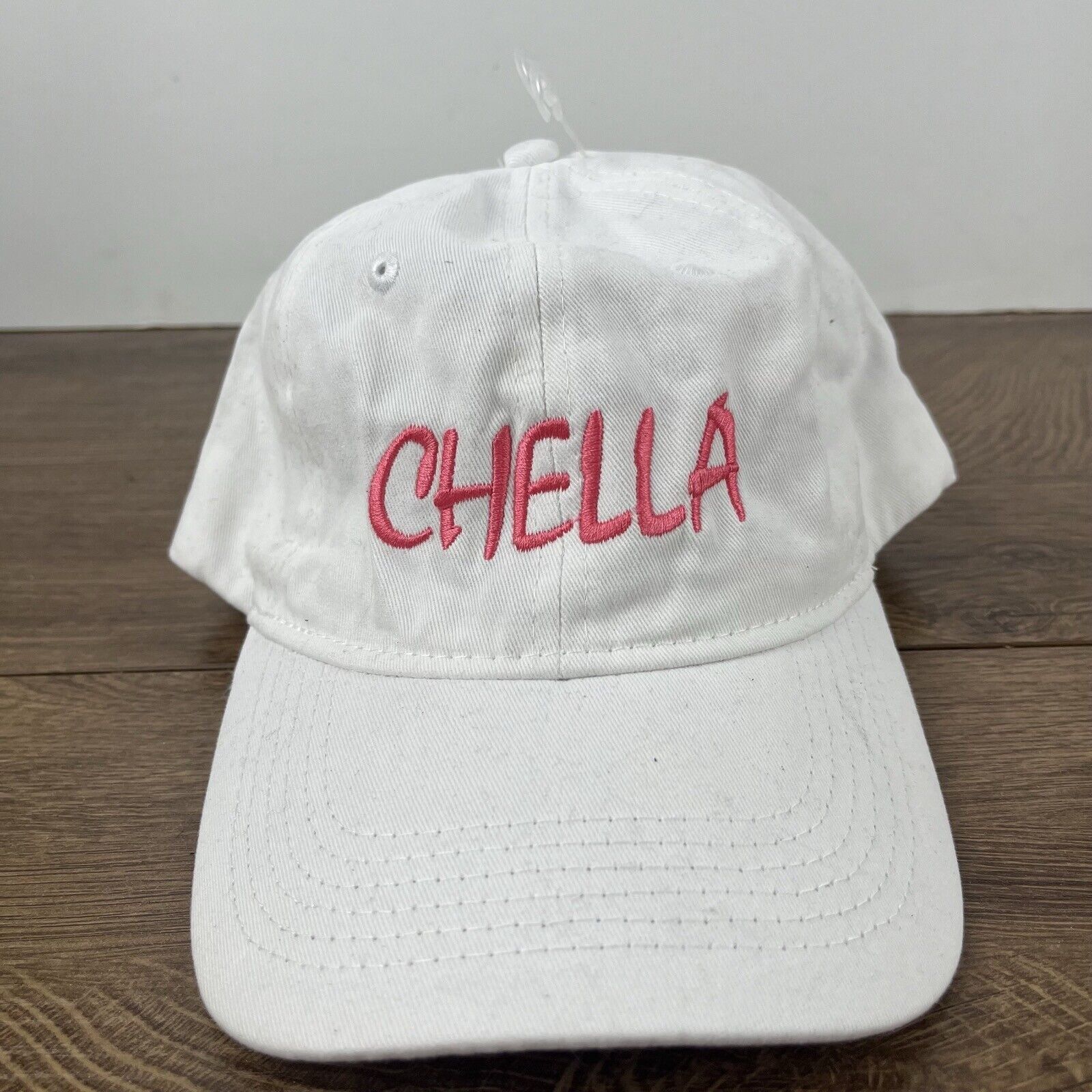 Other Chella Hat Chella Hat White Hat Adjustable White Adult Size Size ONE SIZE - 7 Thumbnail