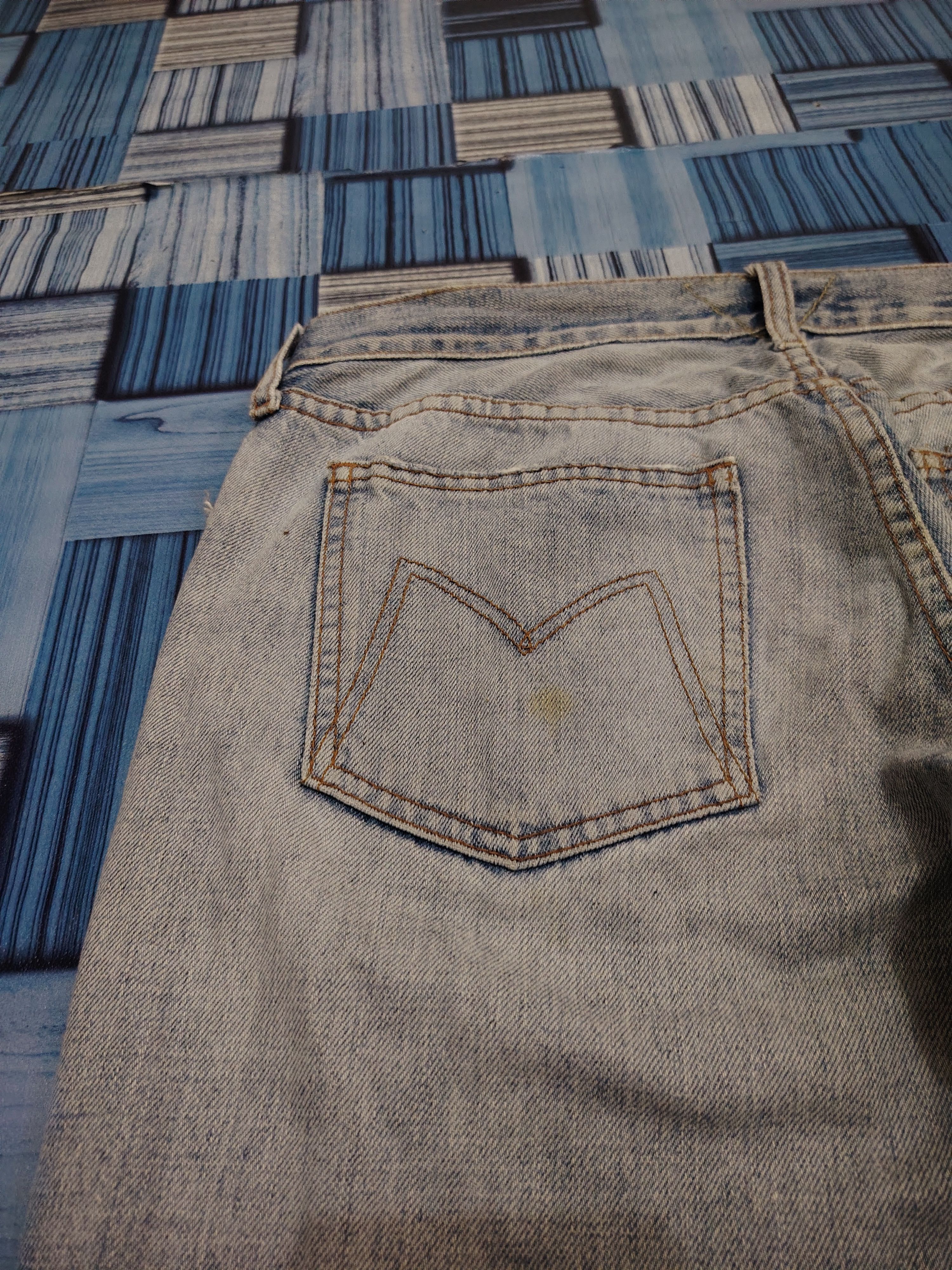 Hysteric Glamour Meltinpot Distressed denim Flare Jeans Size US 30 / EU 46 - 22 Thumbnail