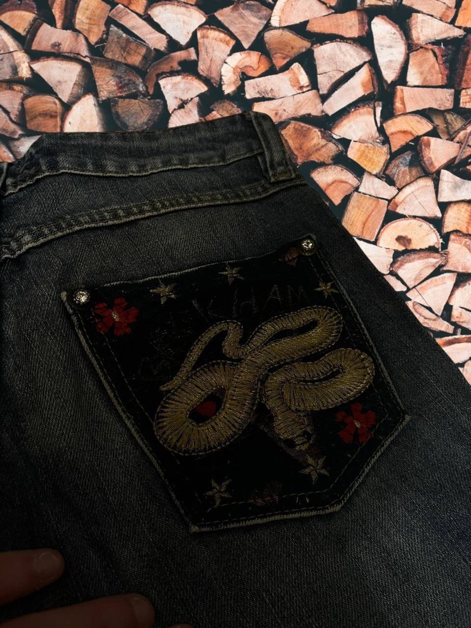 Japanese Brand × Vintage IfSixWasNine japanese Y2K Kapital style flared jeans Size US 30 / EU 46 - 9 Thumbnail