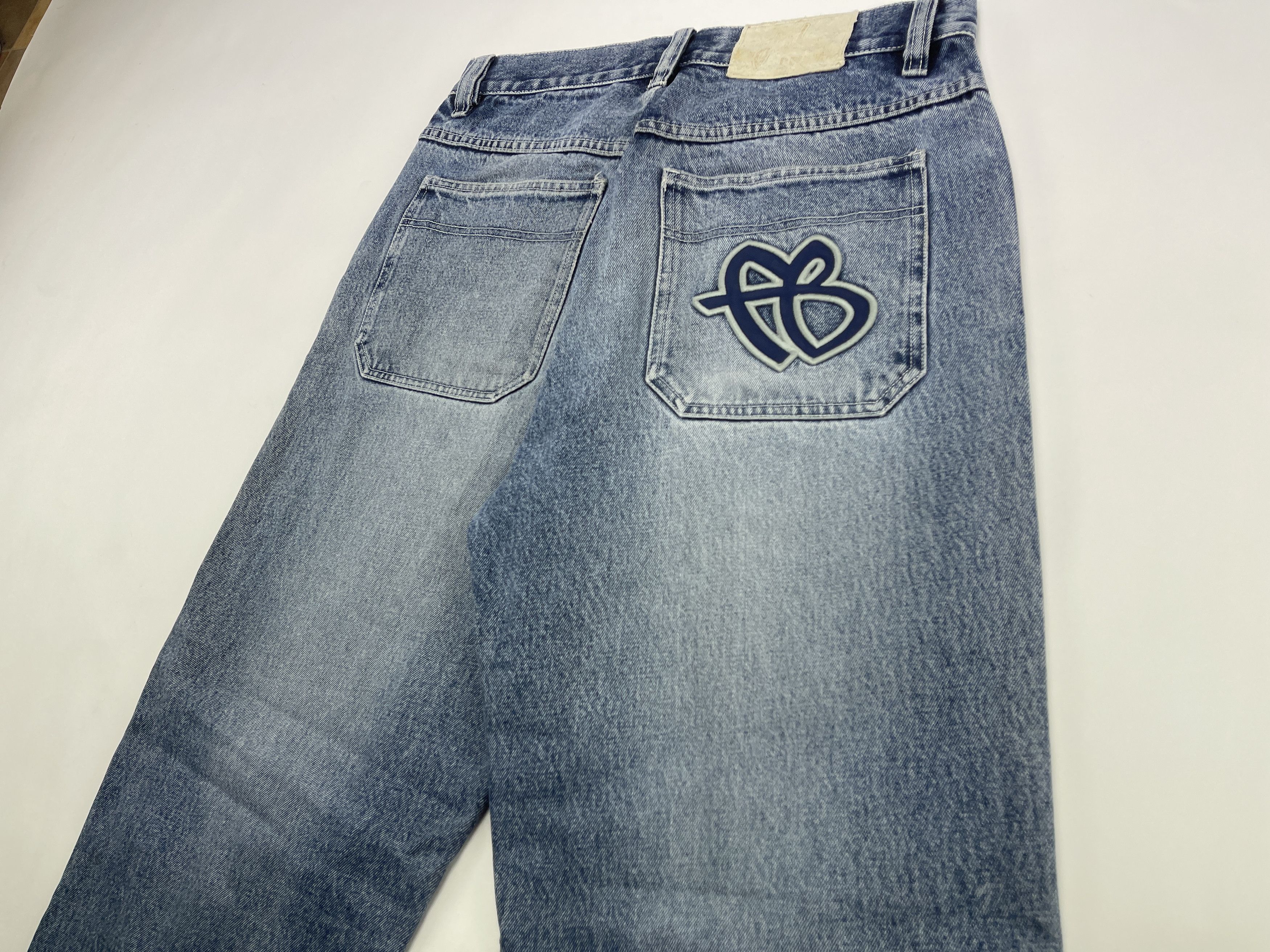 Fubu FUBU jeans, vintage baggy jeans, 90s hip hop skater Y2K 34 Size US 34 / EU 50 - 4 Thumbnail