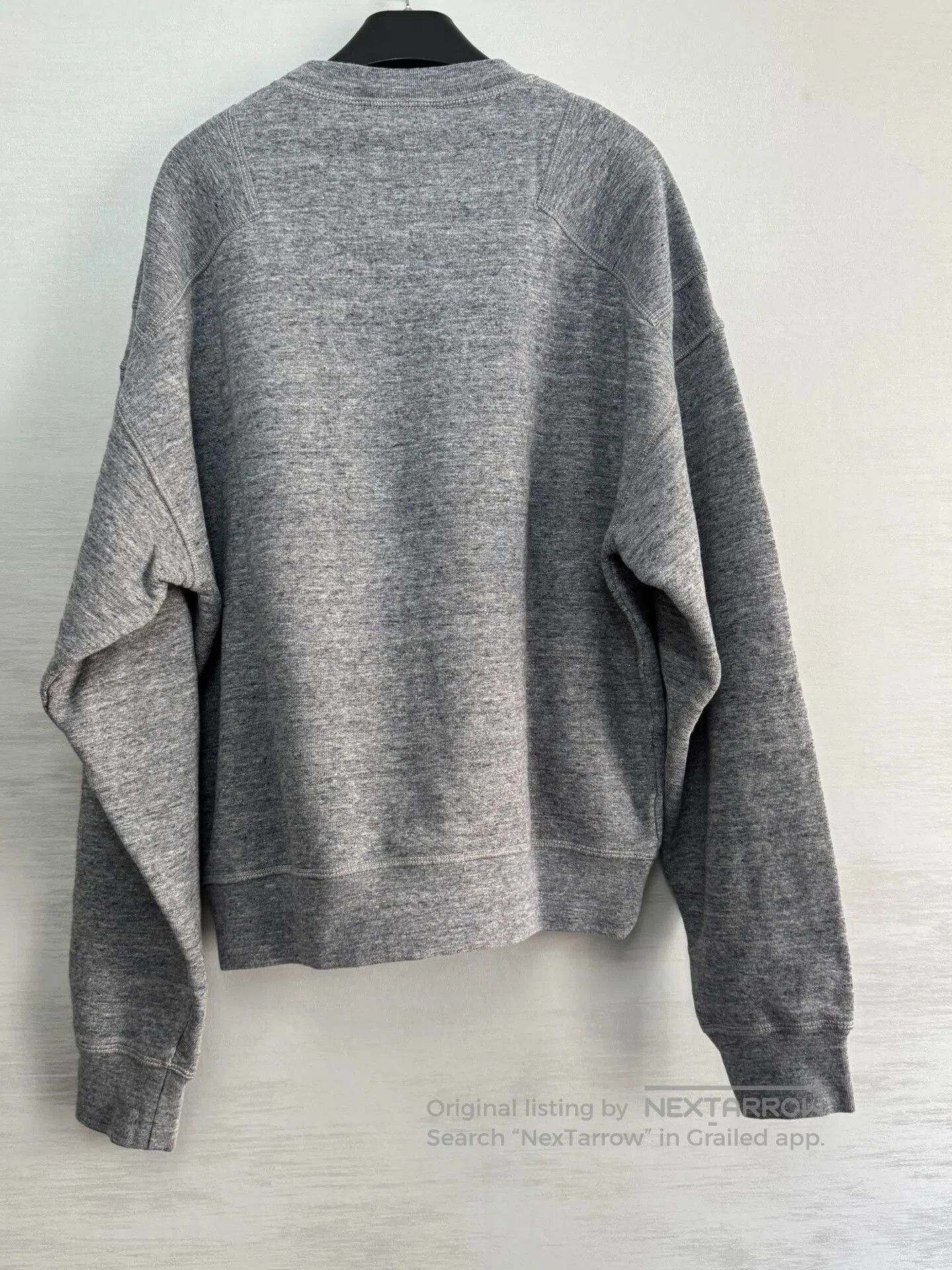 Dsquared2 DSQUARED2 Men's Solid Crewneck Sweatshirt. Size US S / EU 44-46 / 1 - 6 Thumbnail