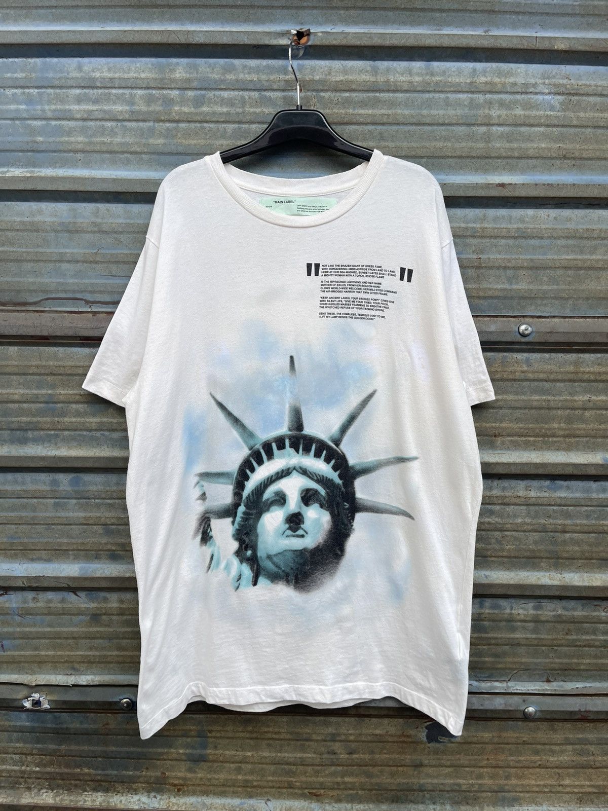 Off-White Off White Statue of Liberty Virgil Ablog Size XL Size US XL / EU 56 / 4 - 1 Thumbnail