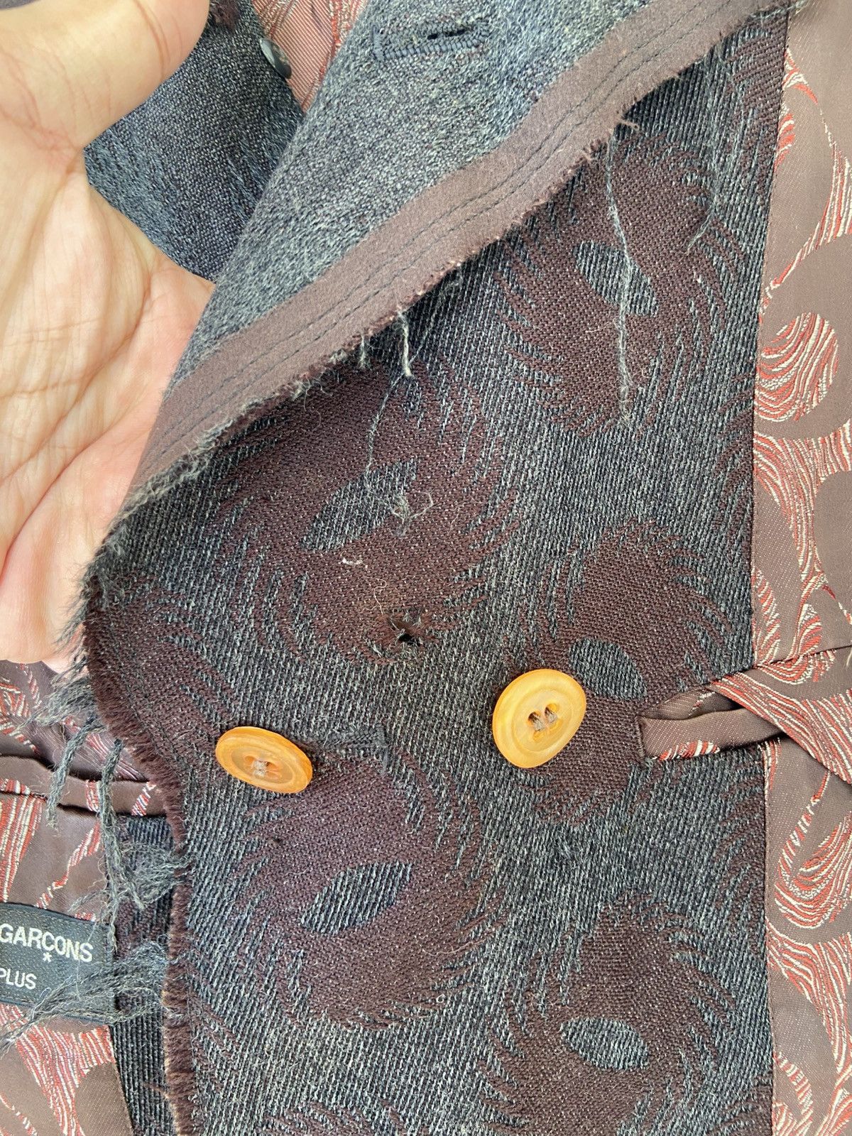 Comme des Garcons Homme Plus Vintage Comme Des Garçons Homme Plus AW 2002 Inside Out Size US S / EU 44-46 / 1 - 9 Thumbnail