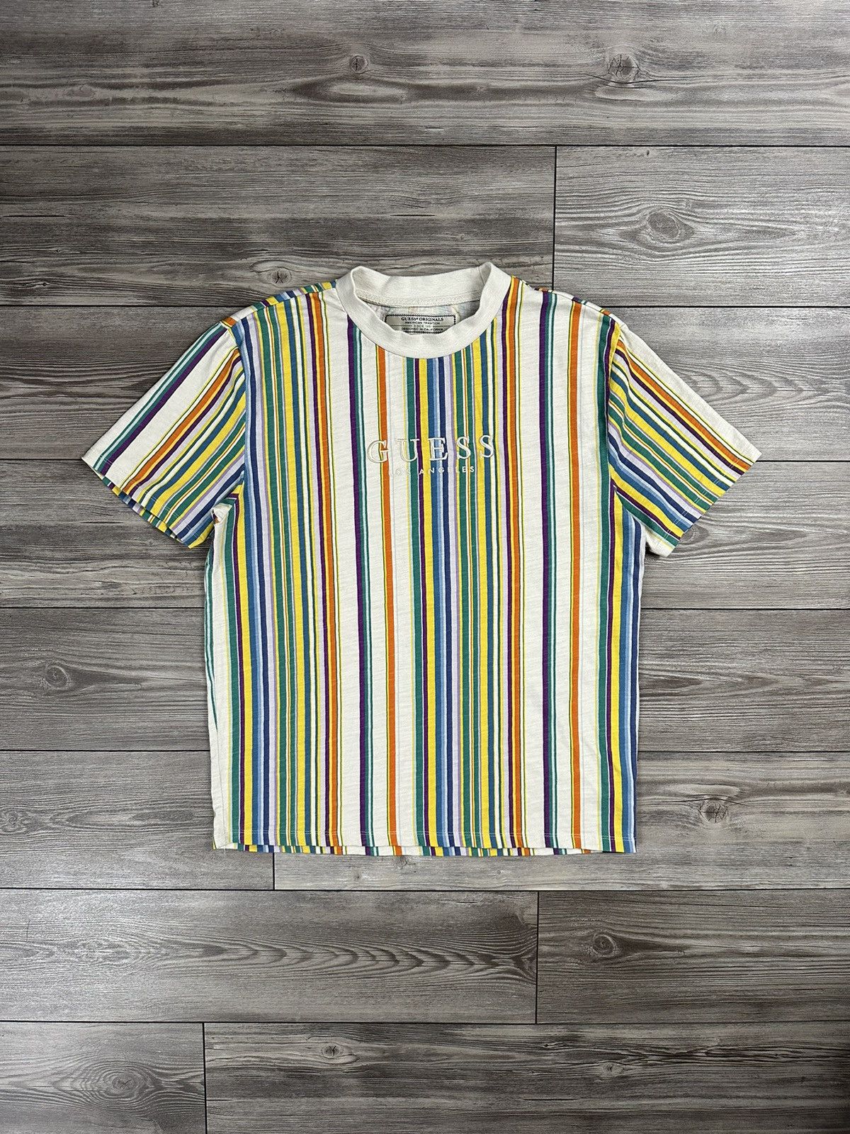 Guess Guess Striped T Shirt Size US M / EU 48-50 / 2 - 1 Thumbnail