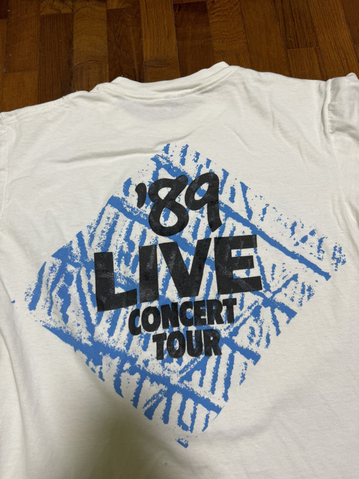 Band Tees × Rap Tees × Vintage Vintage '89 Heavy D MC Hammer Concert Tour Rap Tee Size US M / EU 48-50 / 2 - 2 Thumbnail